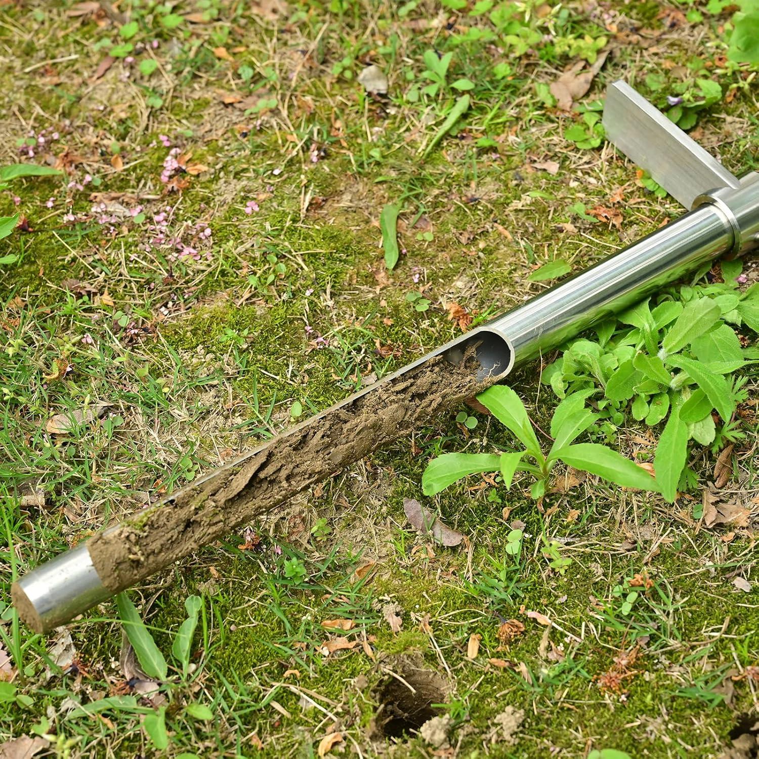 Sonda de Suelo TIRYIUOU 91 cm Acero Inoxidable con Pedal