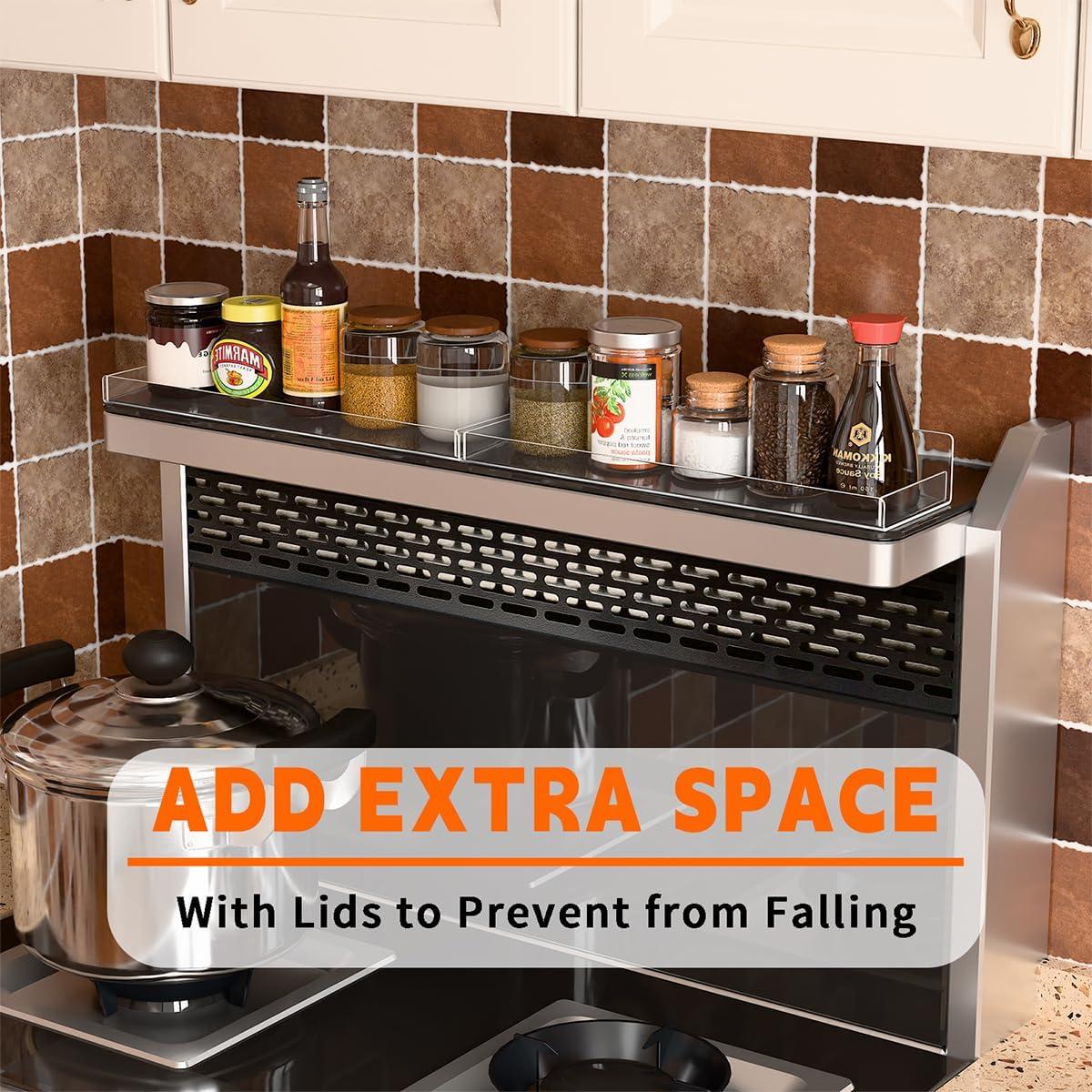 Estante de Acrílico Zisoue 76,2 cm para Cocina Organizador