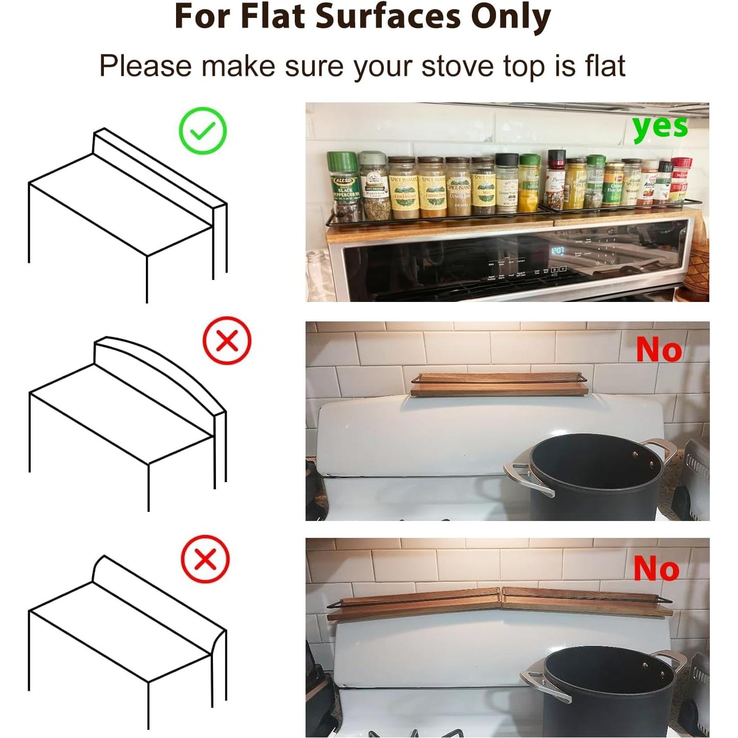 Estante Magnético de Cocina LFILONRO 2 Piezas 38,1 cm