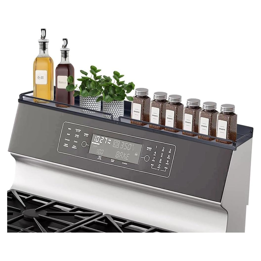 Estante de Cocina MouJeHom 76,2 cm Acero Inoxidable Negro