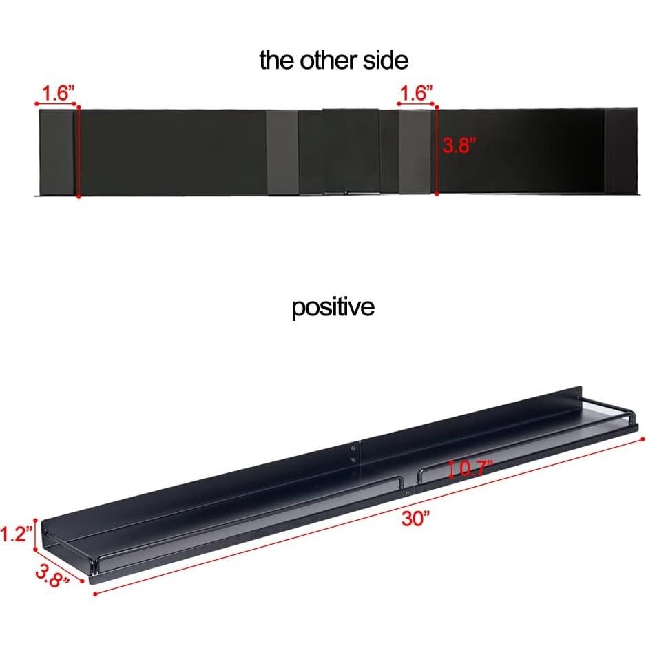 Estante de Cocina MouJeHom 76,2 cm Acero Inoxidable Negro