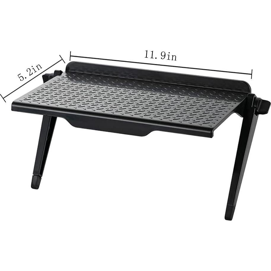 Estante Superior Hniuyun para TV y Monitor 2 Piezas Negro