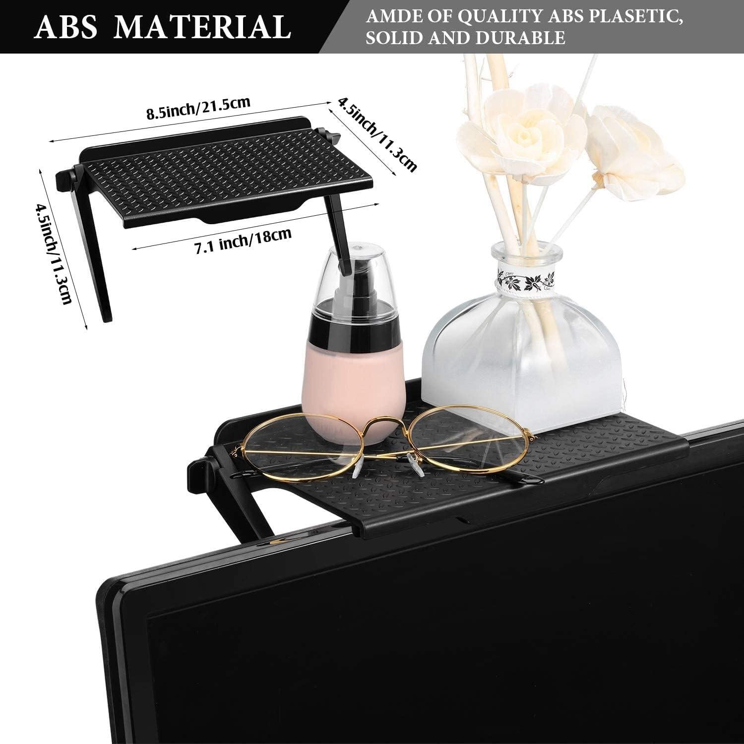 Estante Superior Ajustable Blulu para Monitor 21.5x11.3cm Negro