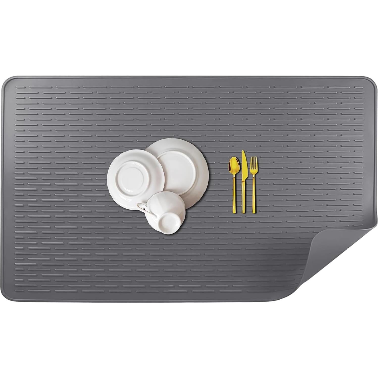 Cubierta de Estufa de Silicona Golener 92.7 x 52.1 cm Gris