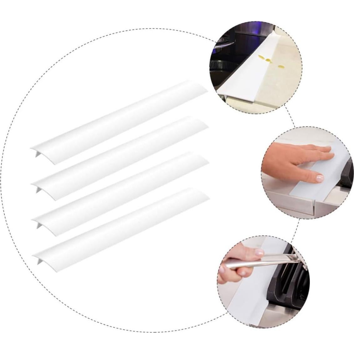 Cubiertas de Estufa de Silicona Hoement 53.34 cm - Fáciles de Limpiar