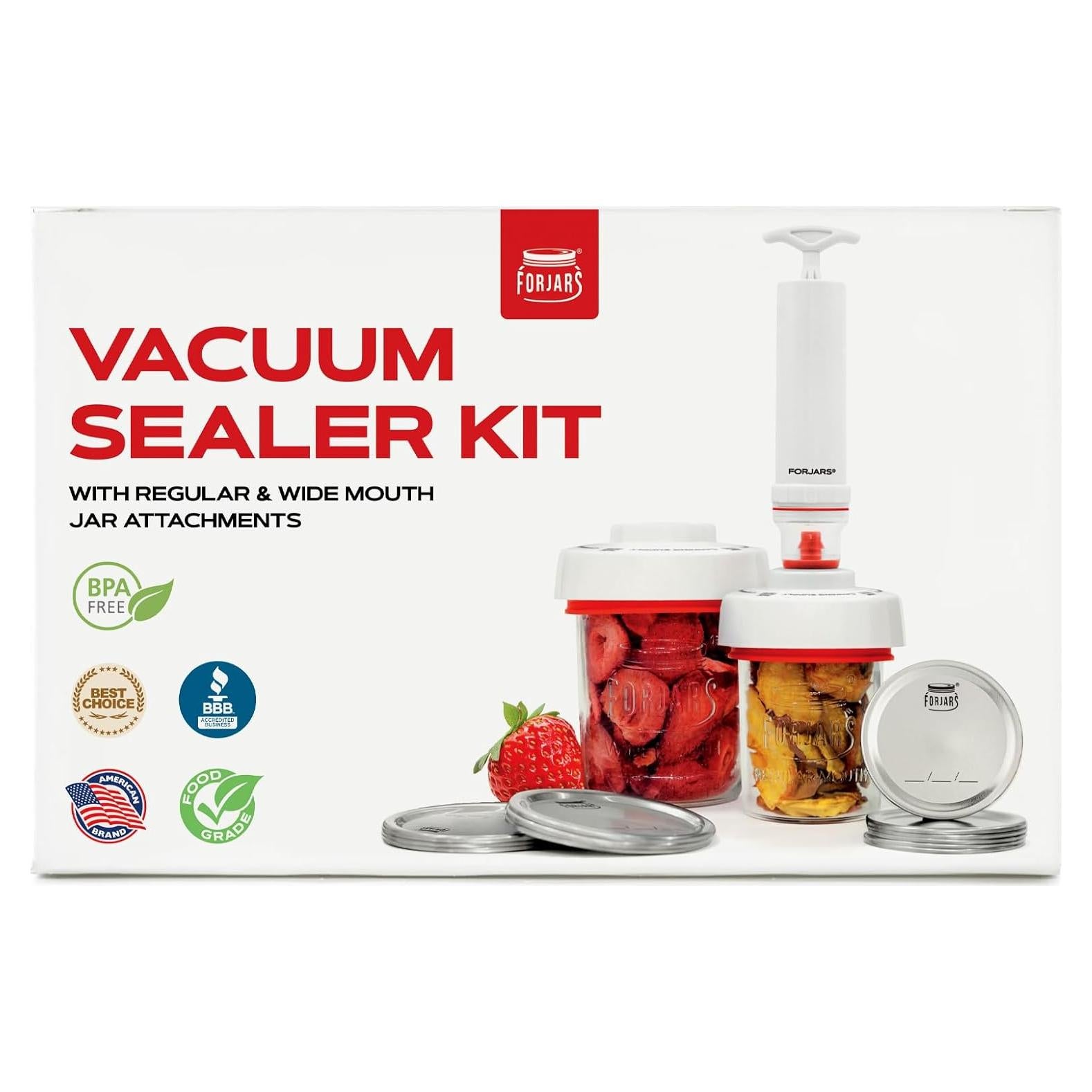 Sellador al Vacío FORJARS FJ-VC para Tarros de Conserva