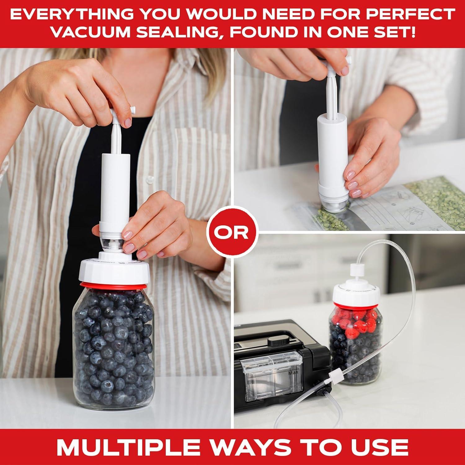 Sellador al Vacío FORJARS FJ-VC para Tarros de Conserva