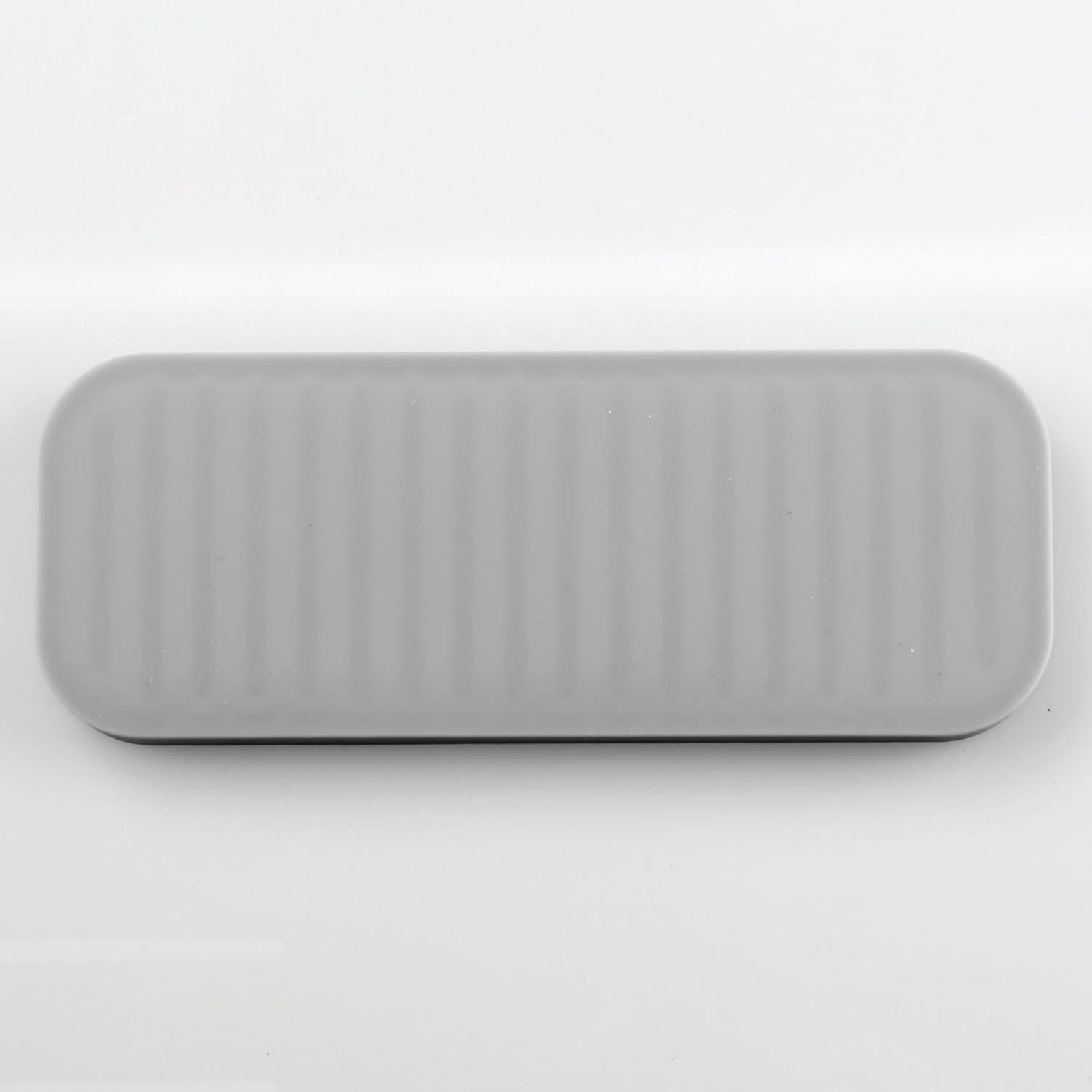 Bandeja de Fregadero Silicona iDesign 63883 Gris 22.86x8.89cm