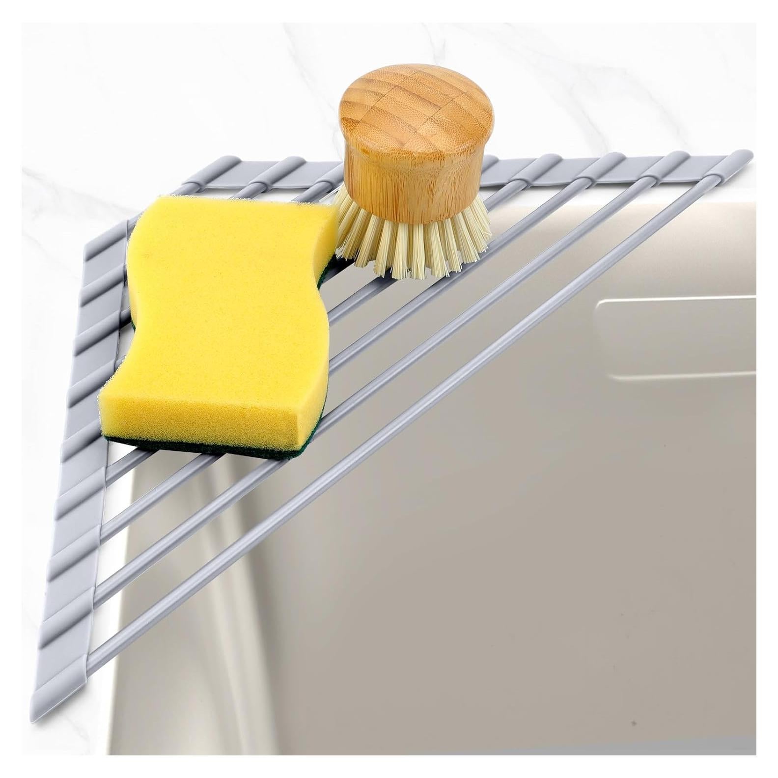 MERRYBOX Soporte Plegable para Secar Platos Triangular 0.24kg