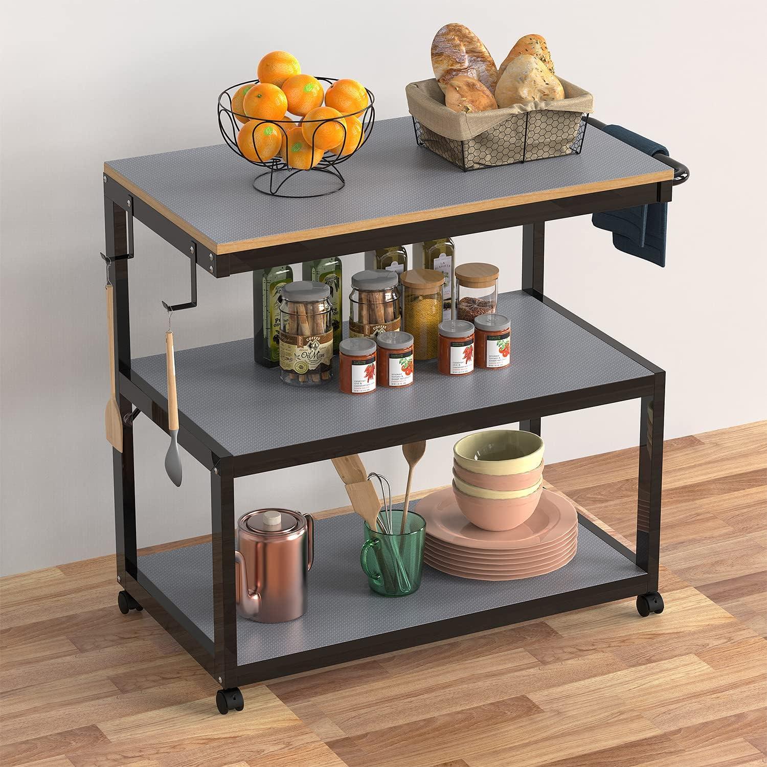 Forro de estantería StaHom 60x100 cm antideslizante gris