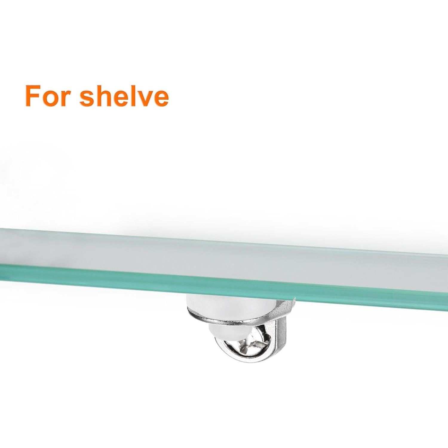 Soportes de Estante Ajustables HARFINGTON 30pcs 5mm Zinc