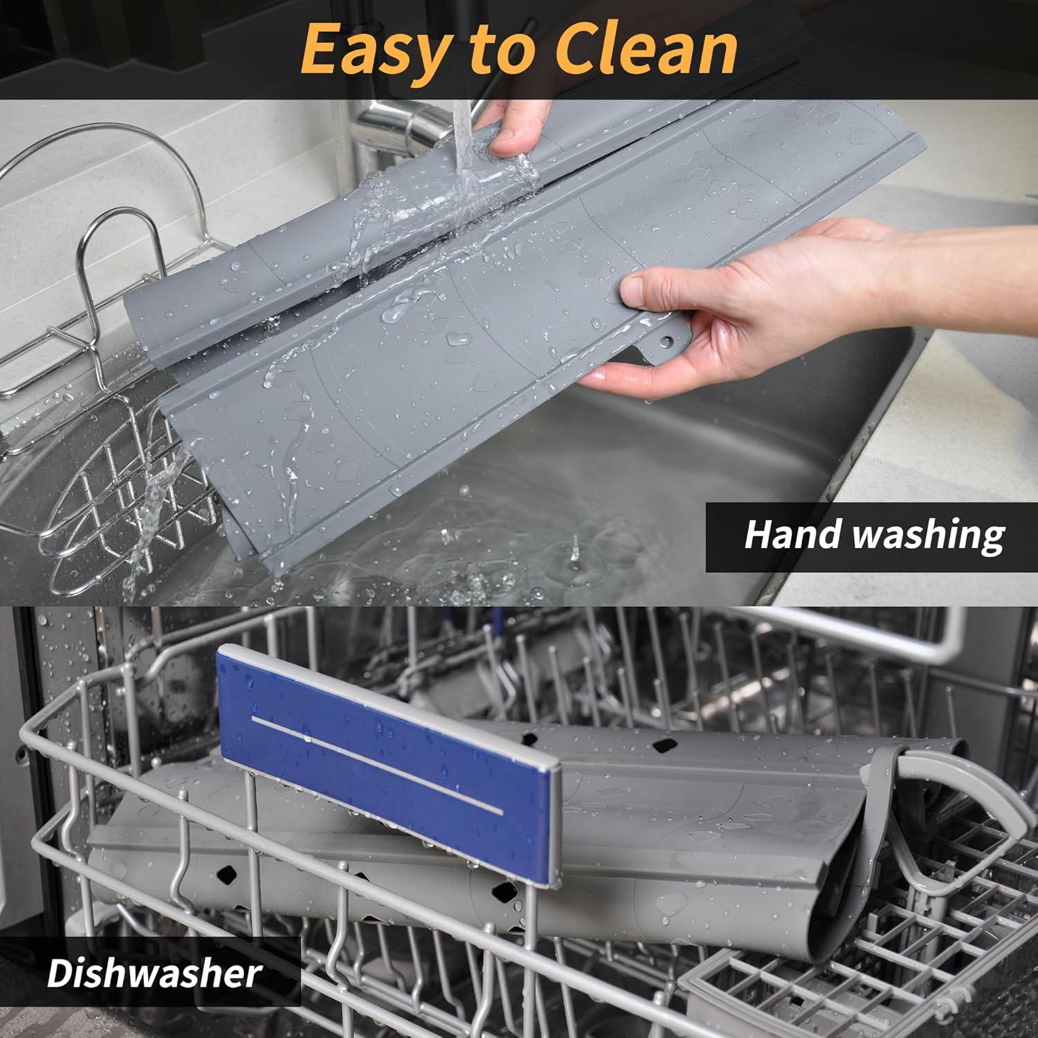 Cubierta de lavabo Mofason 51x40 cm gris organizador maquillaje