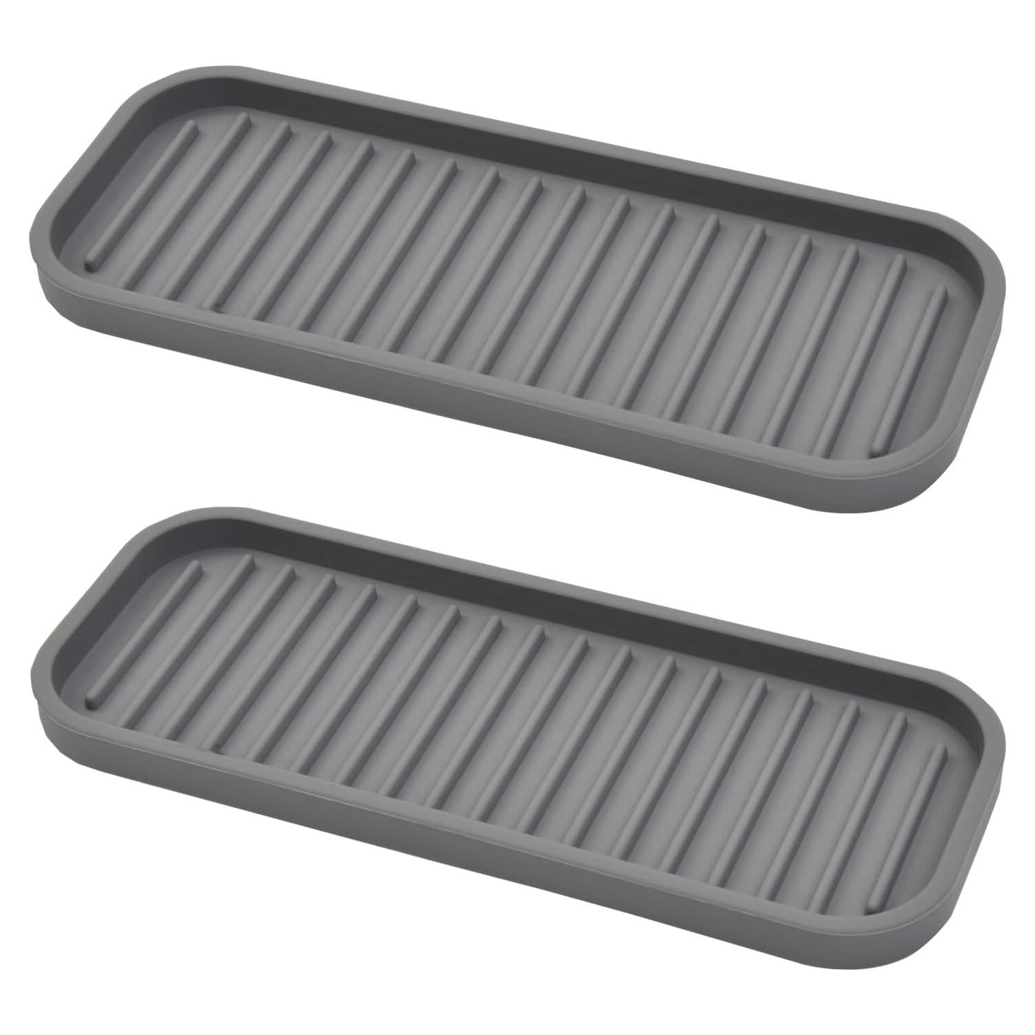 Soporte de Esponja de Silicona Mofason Gris - 2 Piezas