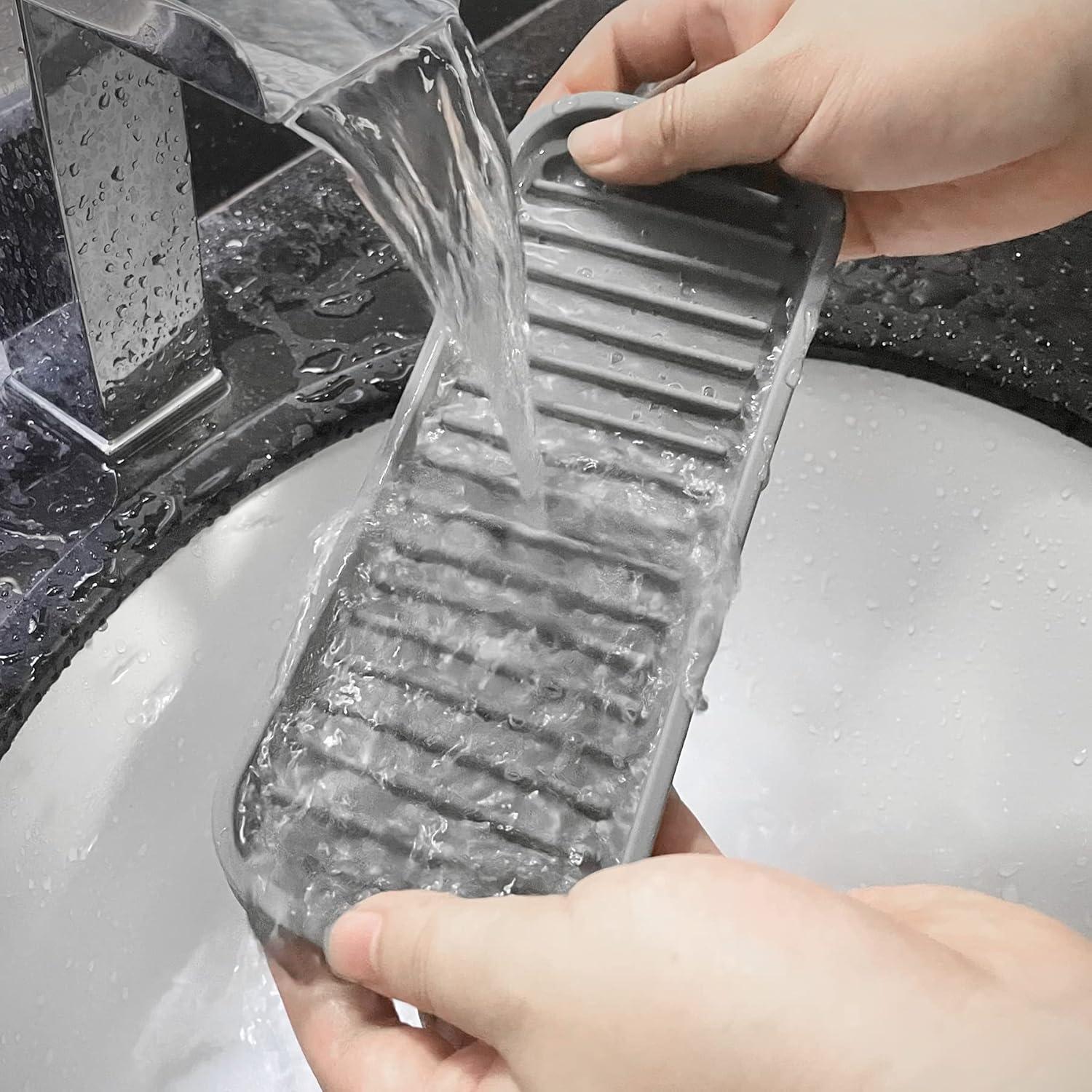 Soporte de Esponja de Silicona Mofason Gris - 2 Piezas