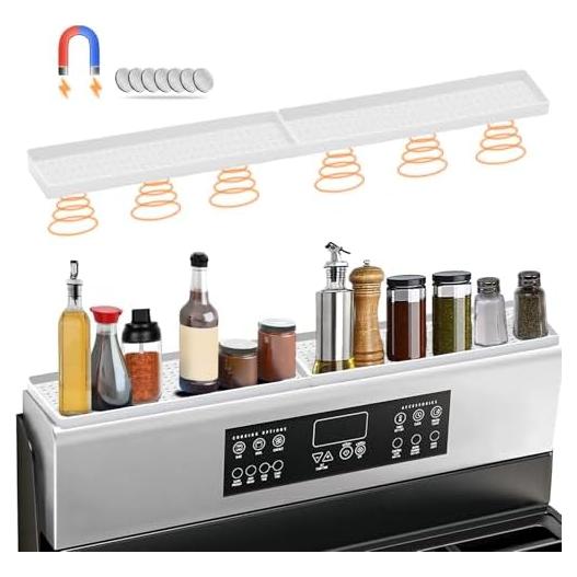 Estante Magnético de Silicona BFONS 74x9 cm para Especias