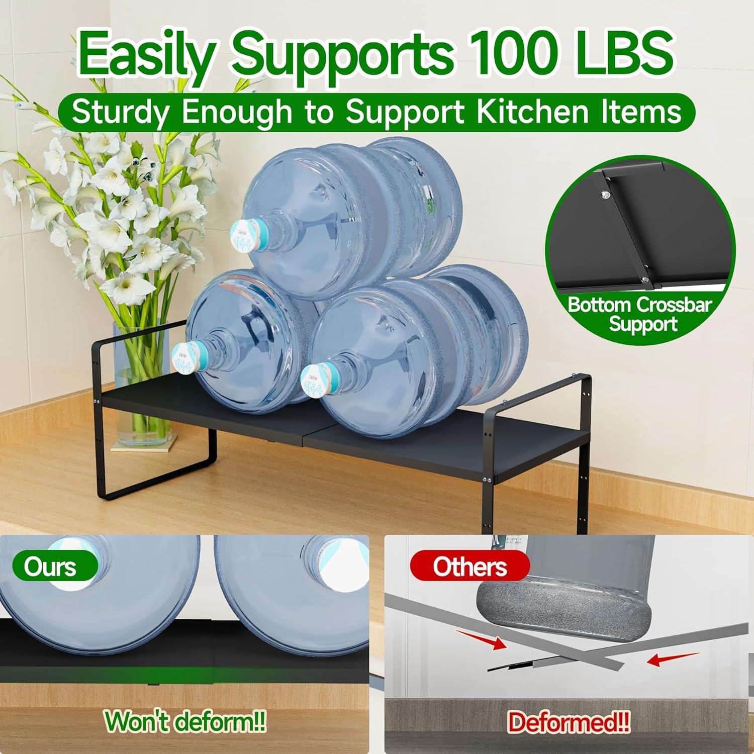 Estante Organizador Expandible LOCVCDA para Cocina 42-68 cm