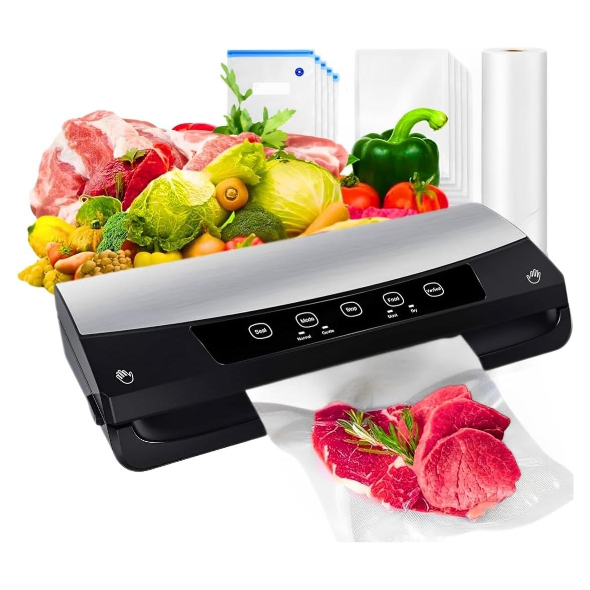 Sellador al vacío Goodscious para alimentos húmedos y secos