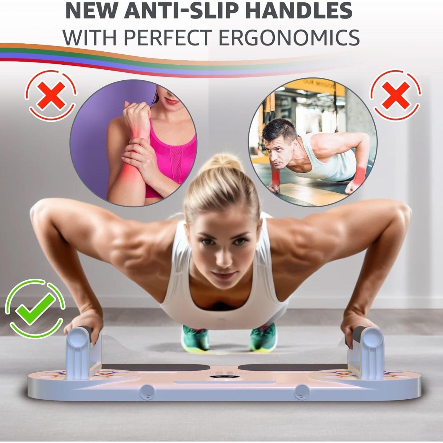 Tabla de Flexiones Genérico con Cuerdas de Resistencia 2.29kg