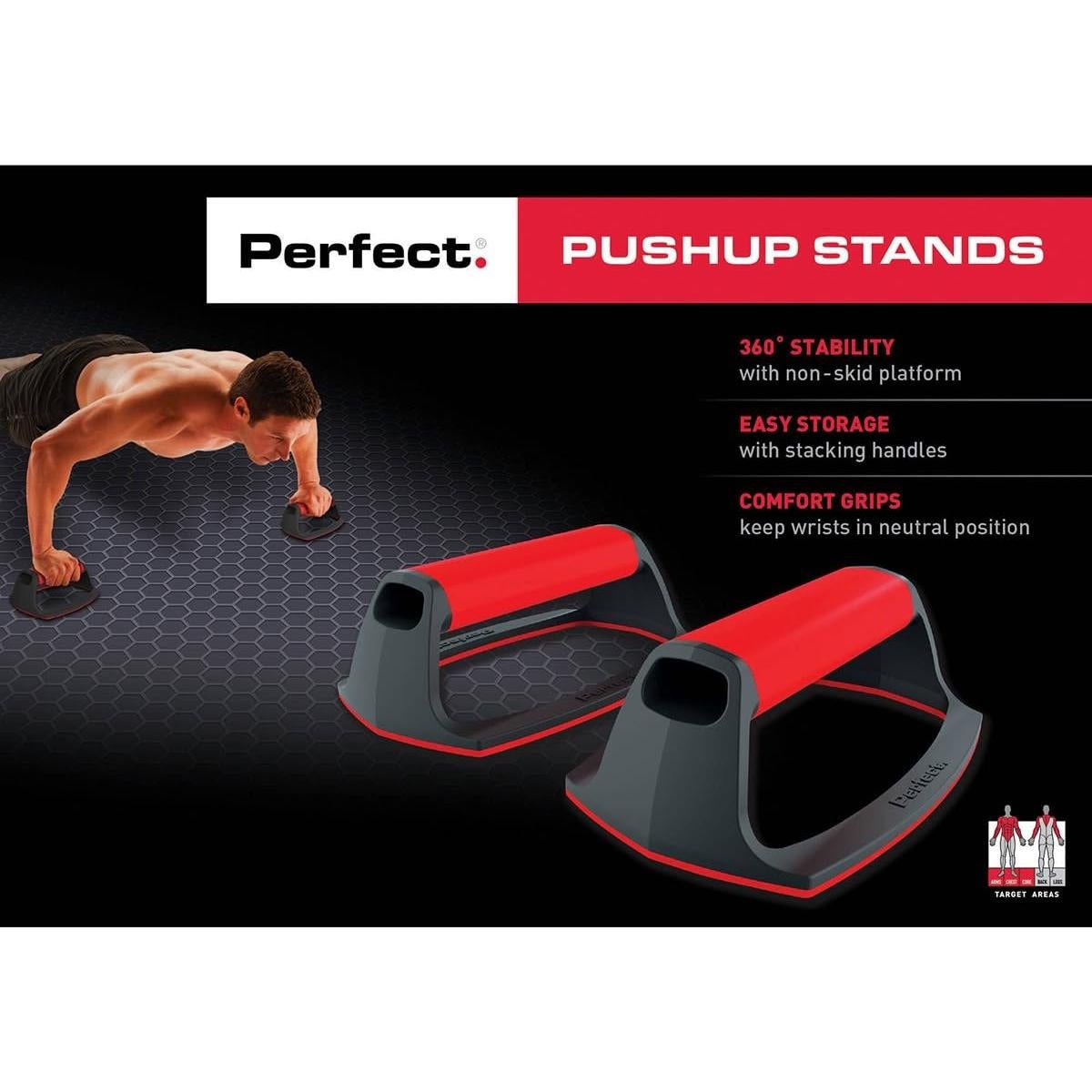 Soportes para Flexiones Perfectos Perfect Fitness 31120