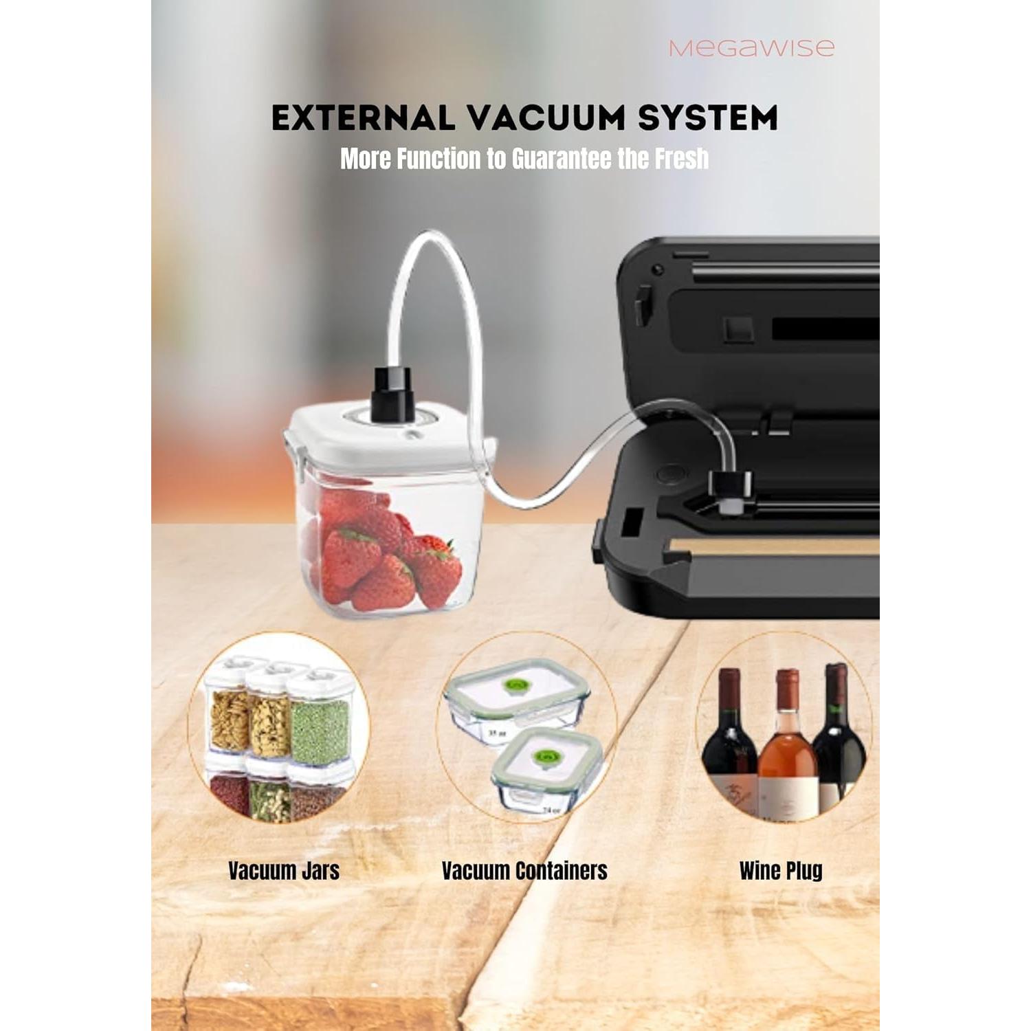 Máquina de Sellado al Vacío MegaWise VS6611 Compacta