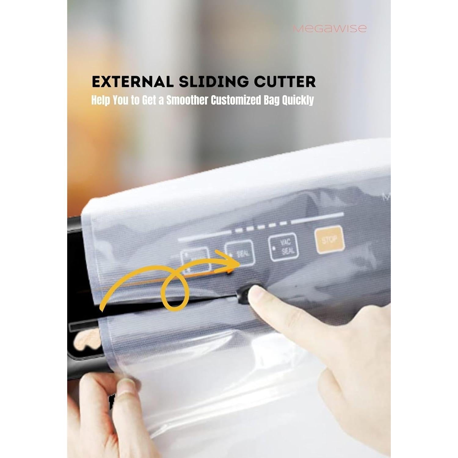 Máquina de Sellado al Vacío MegaWise VS6611 Compacta