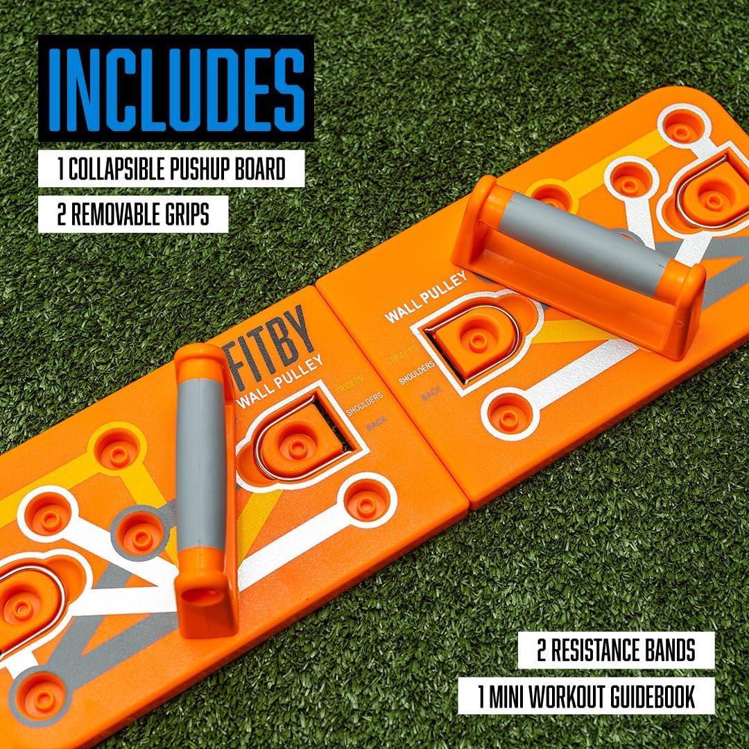 Tabla de Flexiones Fitby Plegable para Ejercicio en Casa