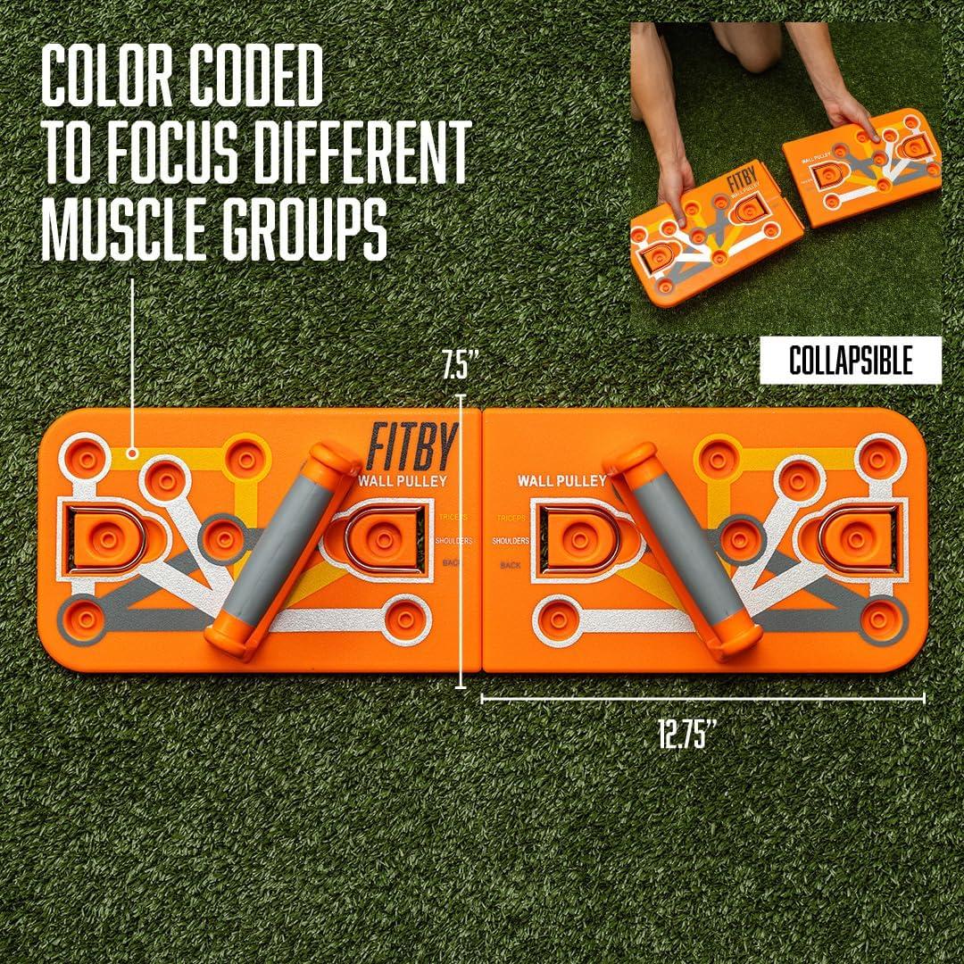 Tabla de Flexiones Fitby Plegable para Ejercicio en Casa