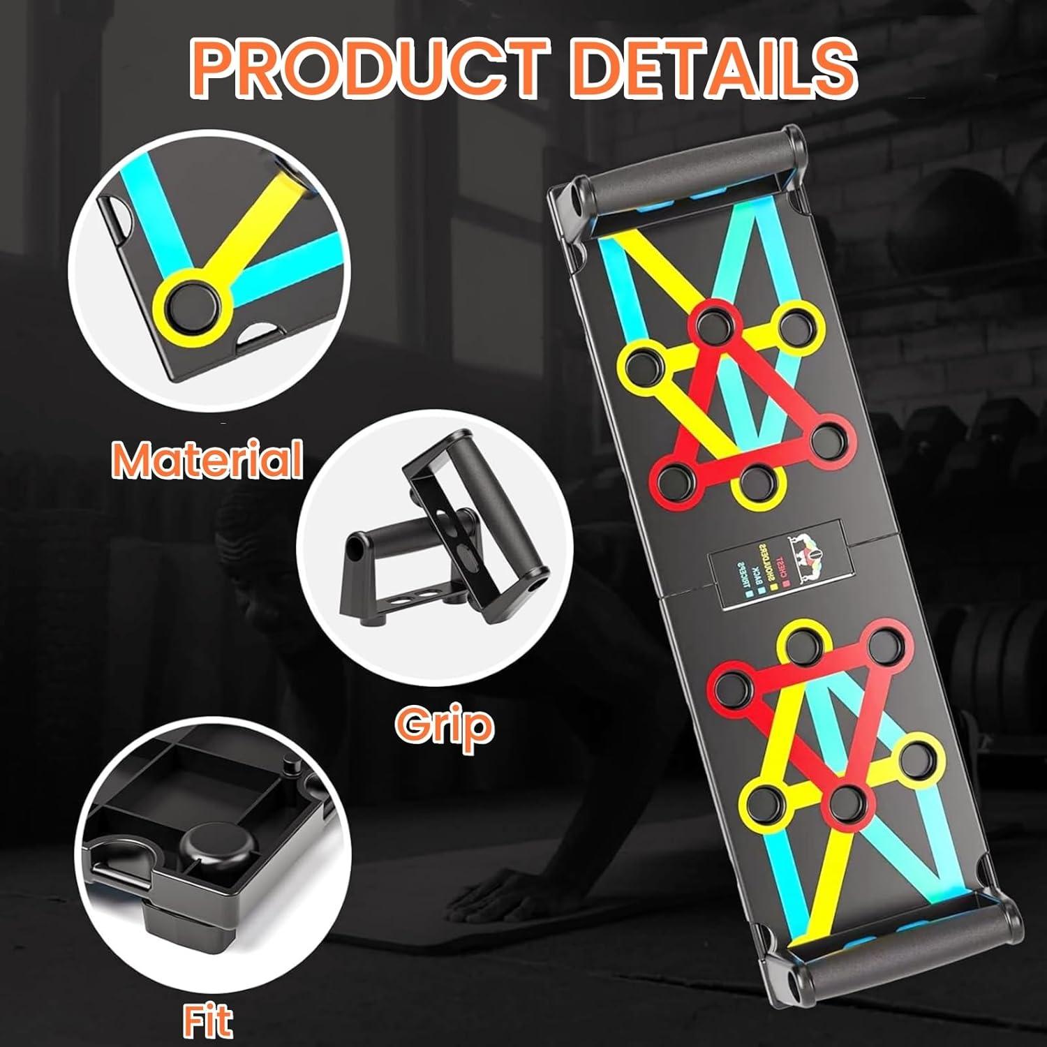 Tablero de Flexiones NAYSAYE Multifuncional 16 Agujeros