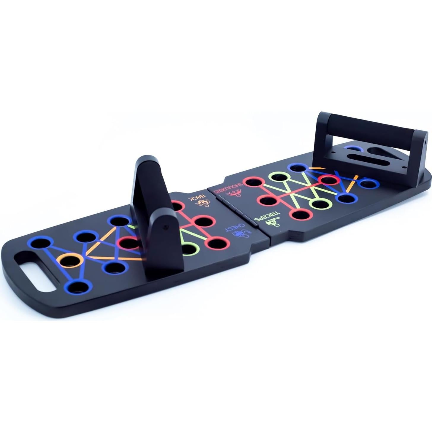 Tablero de Flexiones Plegable Figfey de Madera Antideslizante