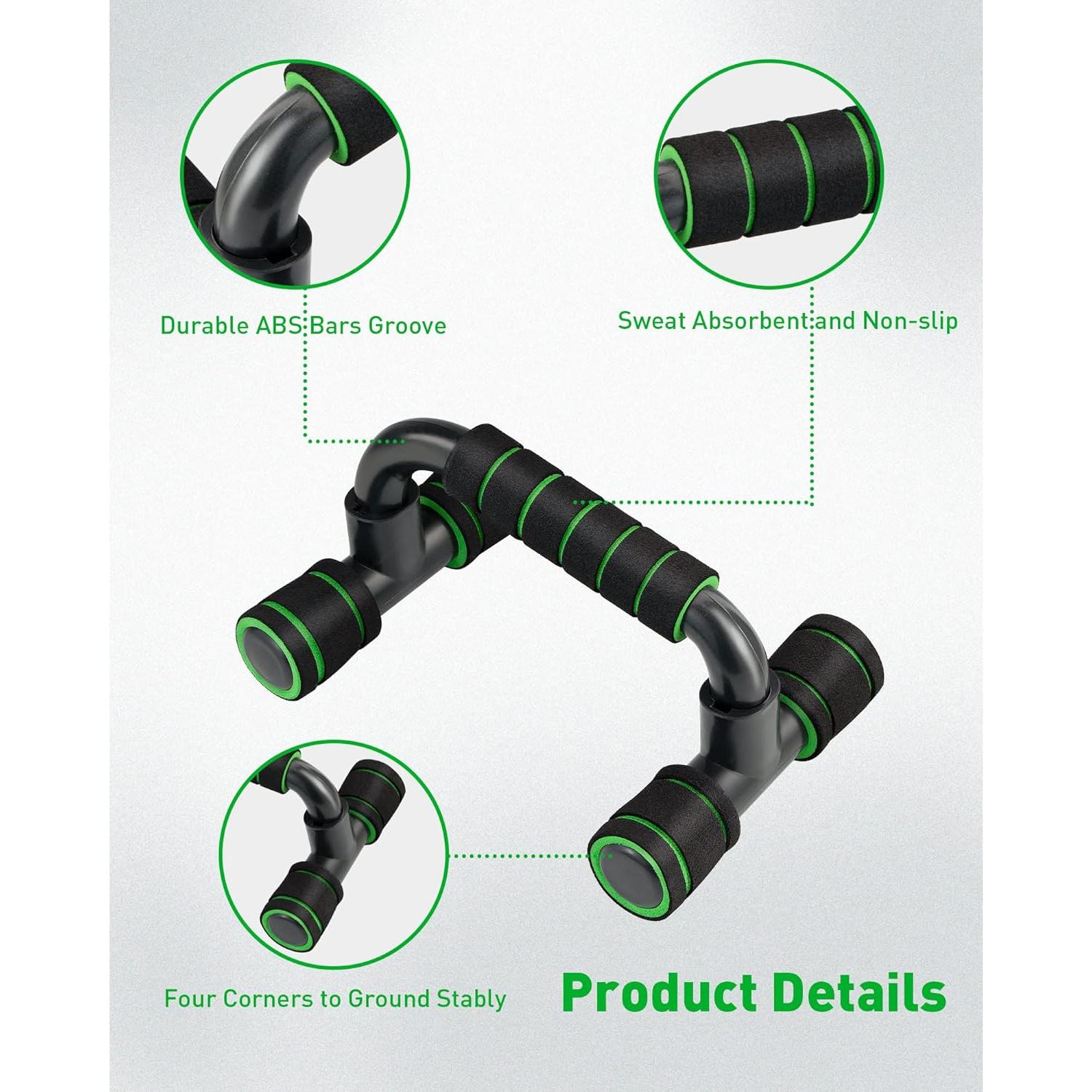 Barra de Flexiones CUNCUI Portátil Antideslizante 79.83 kg