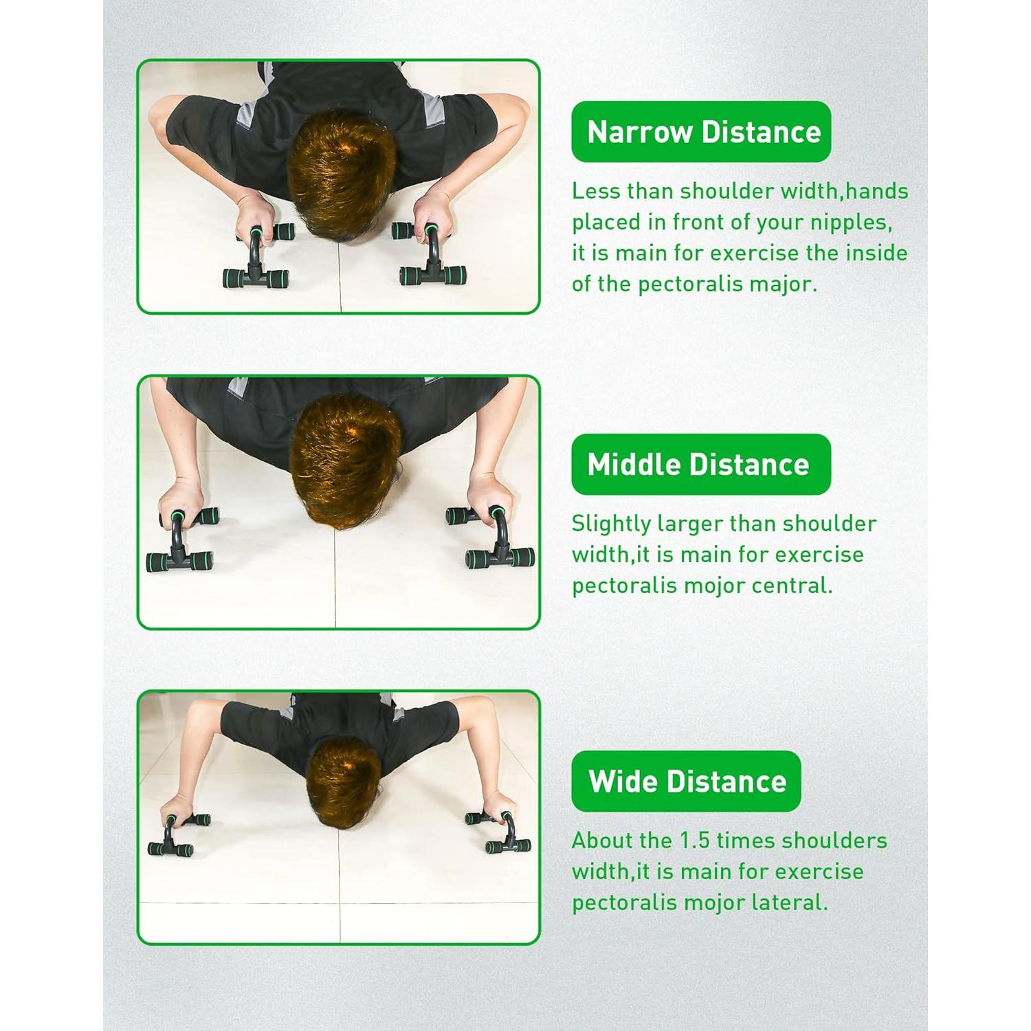 Barra de Flexiones CUNCUI Portátil Antideslizante 79.83 kg