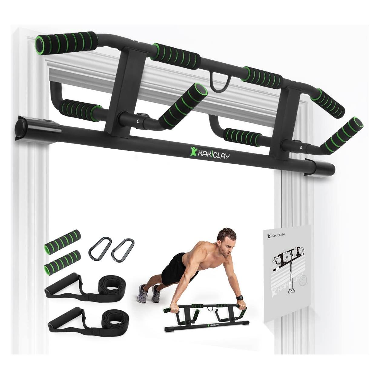 Barra de Dominadas KAKICLAY Multi-Agarre Plegable 200 kg