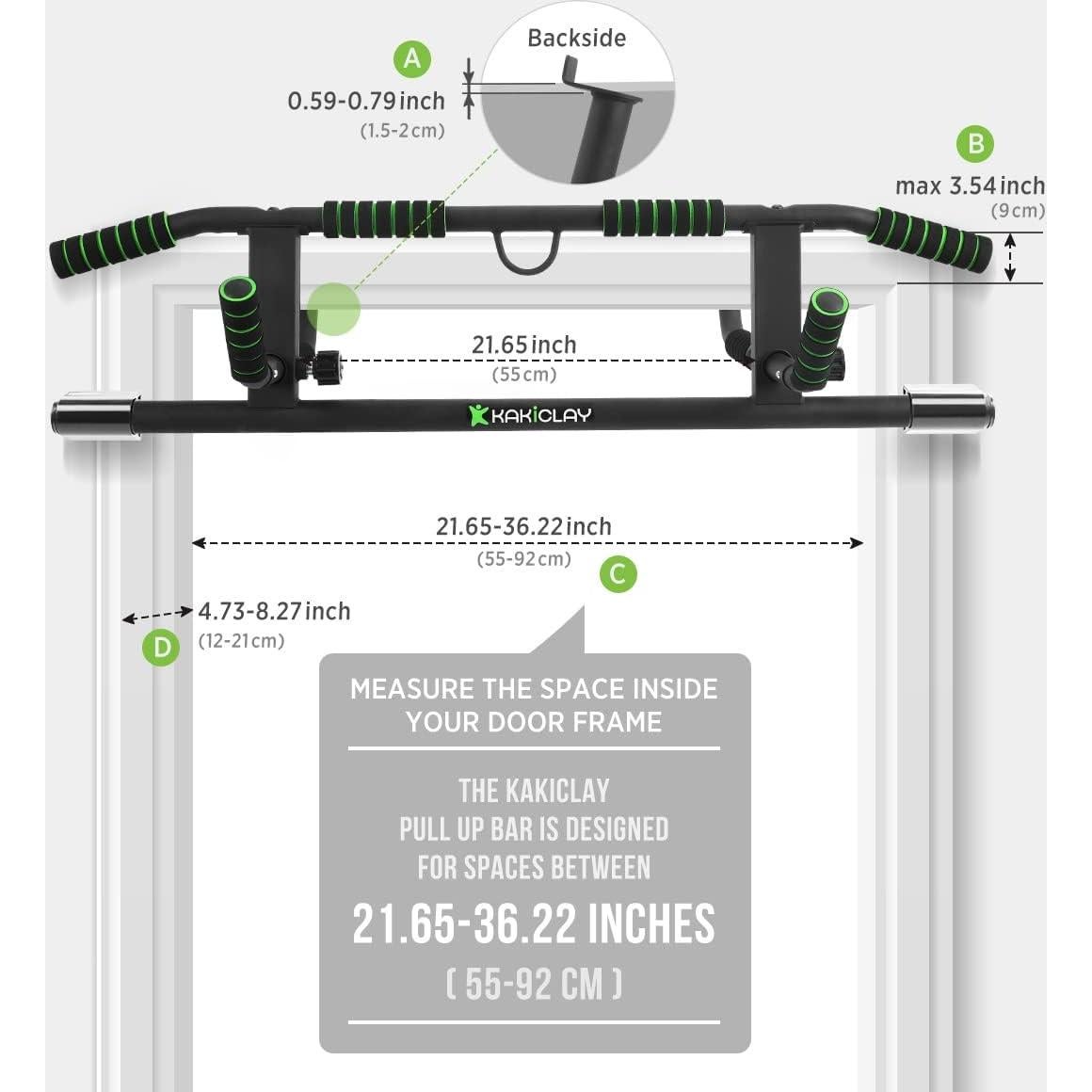 Barra de Dominadas KAKICLAY Multi-Agarre Plegable 200 kg