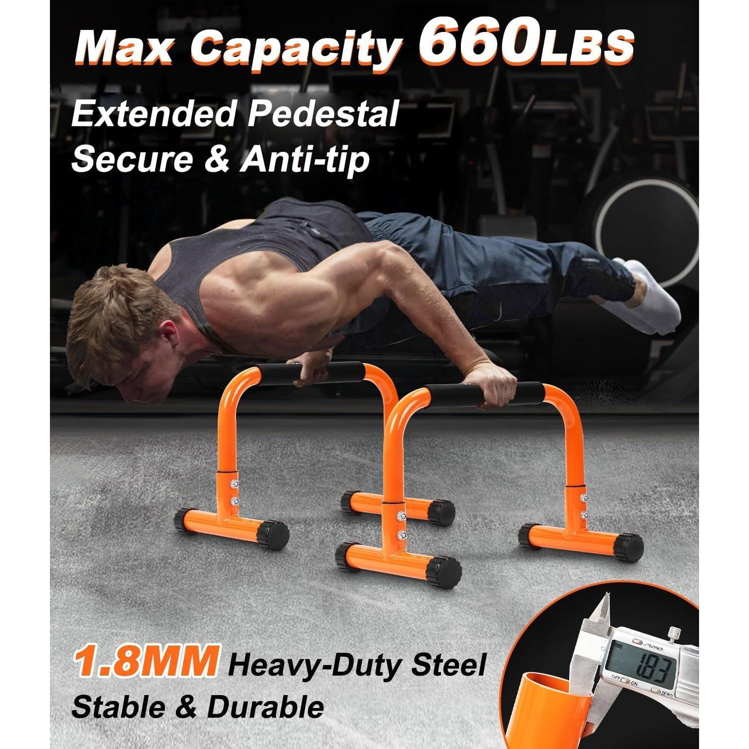 Barra de Flexiones TABEKE Antideslizante 30,48 cm 660 lbs