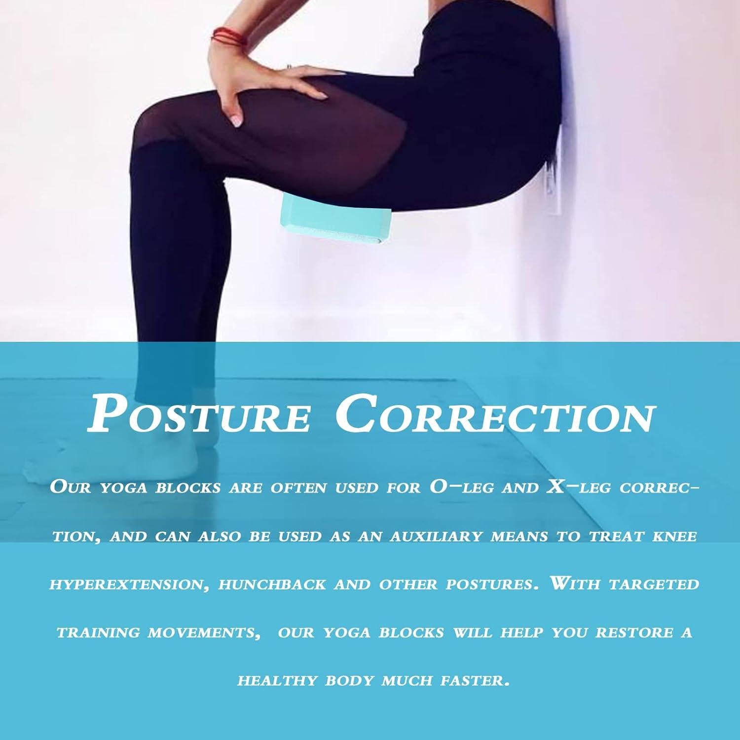 Paquete de 2 Bloques de Cuña Antideslizantes Woeau 23,6x15,2 cm