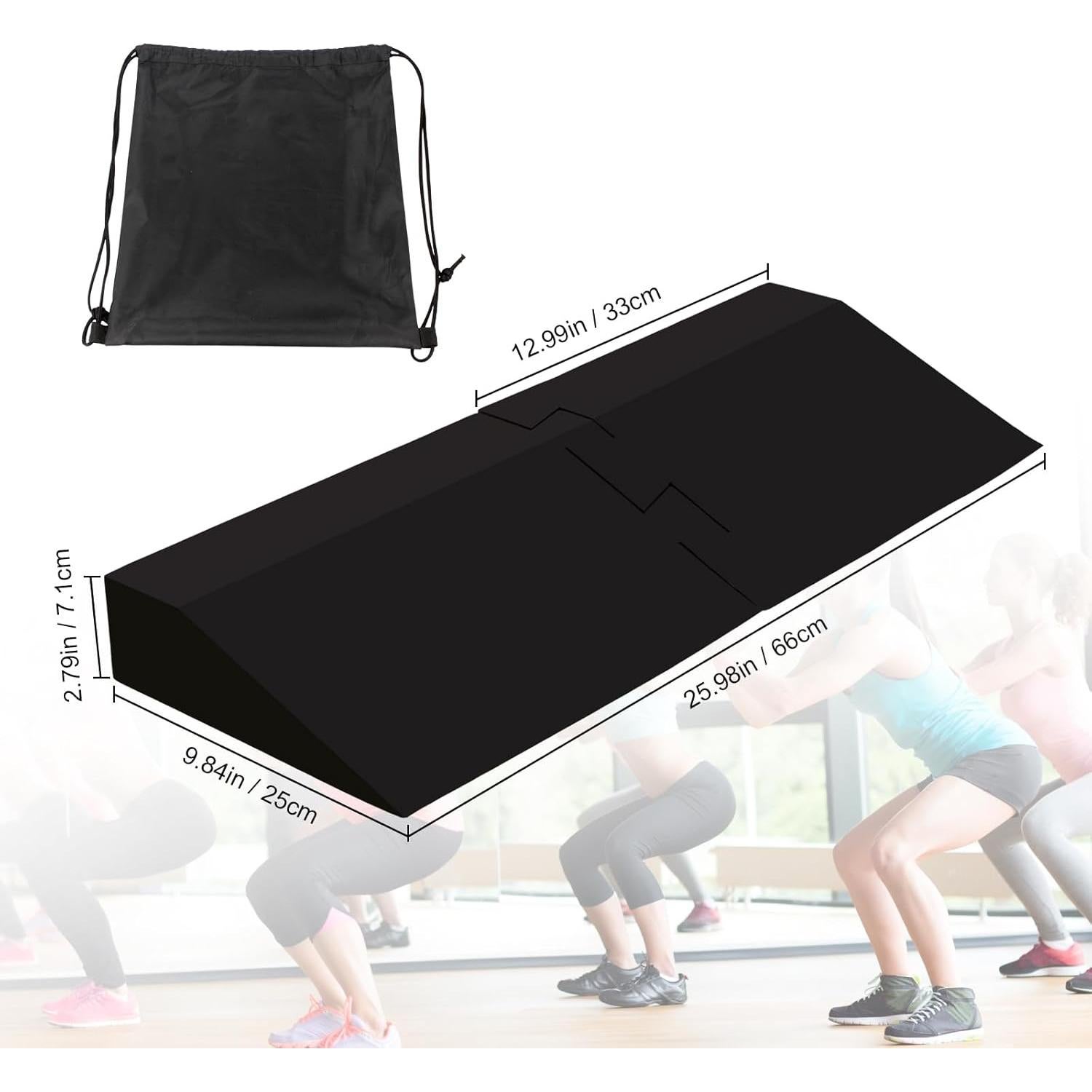 Bloque de Cuclillas Lxmxgk con Mochila Portátil - Soporte para Ejercicio