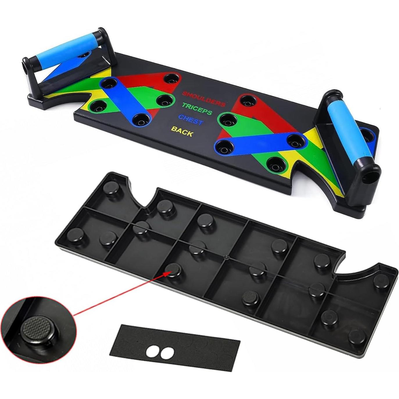 Tablero de Flexiones 9 en 1 Genérico Entrenamiento Fuerza