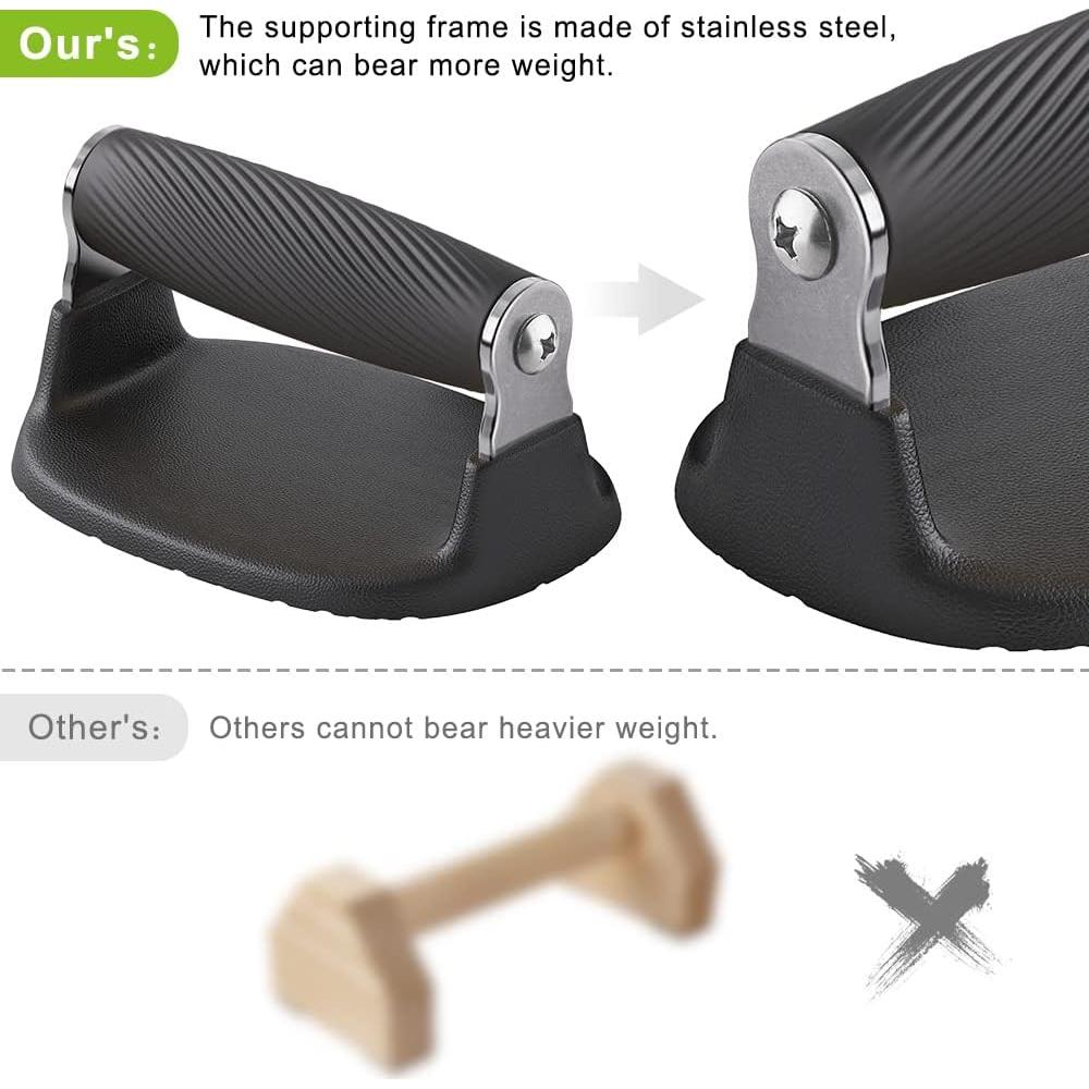 Barras de Push Up BeneLabel, Soportes Antideslizantes de Acero