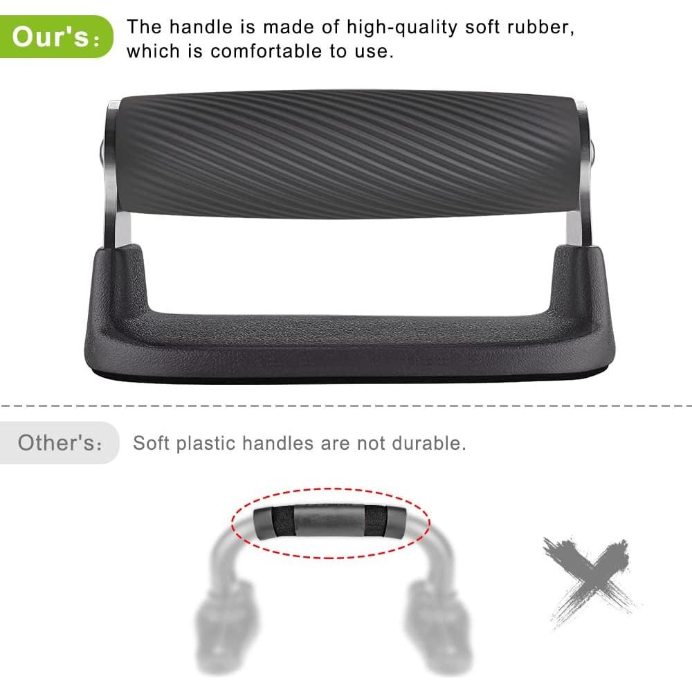 Barras de Push Up BeneLabel, Soportes Antideslizantes de Acero