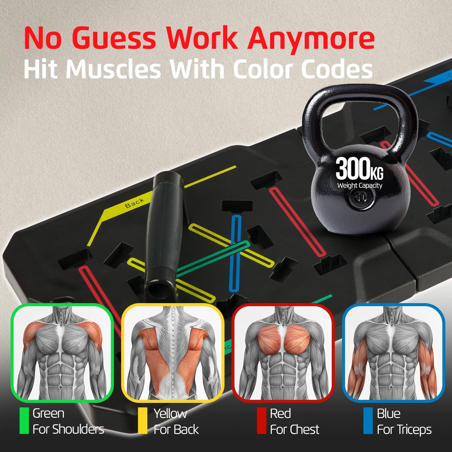 Tabla de Flexiones GYMODA Plegable y Portátil 150 kg