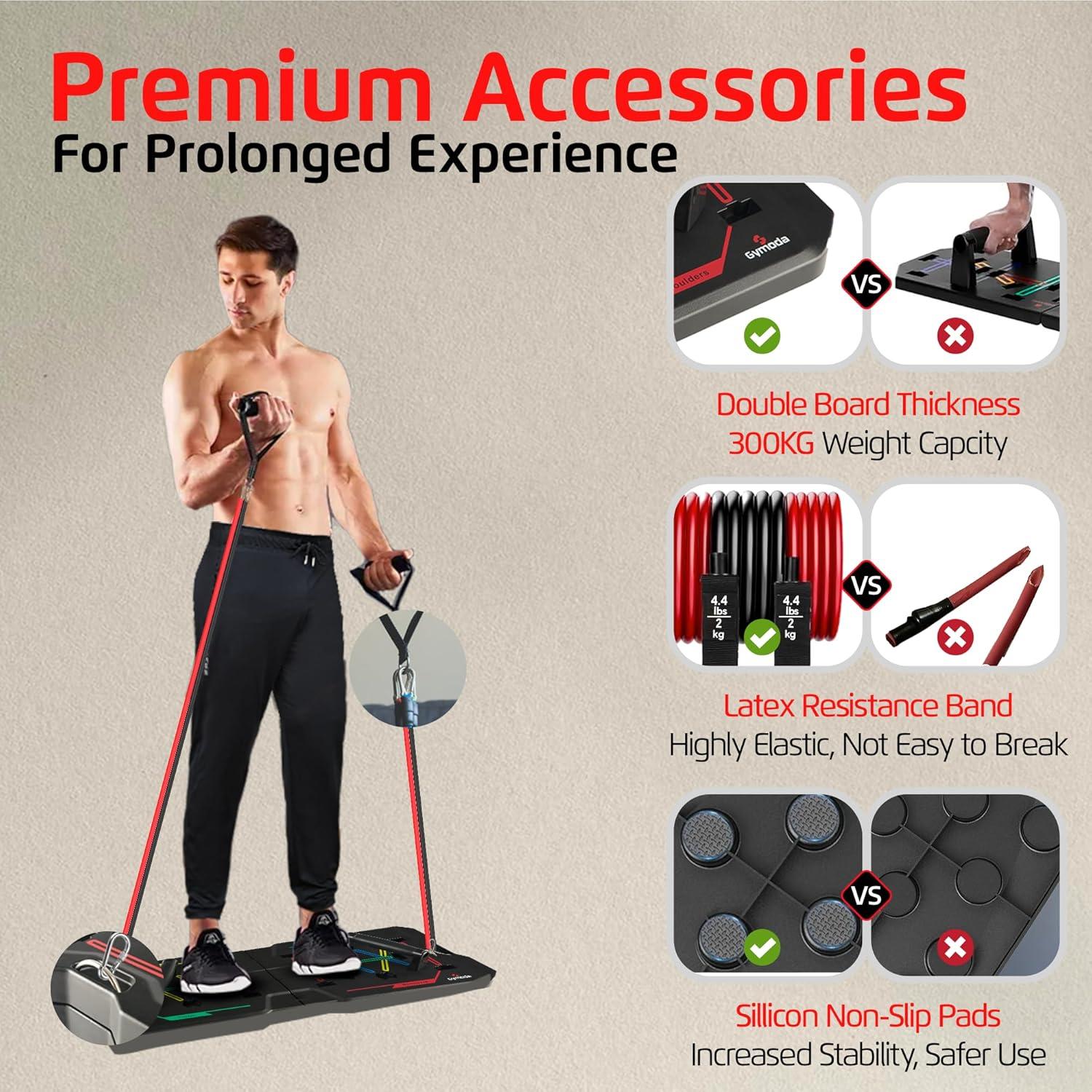 Tabla de Flexiones GYMODA Plegable y Portátil 150 kg