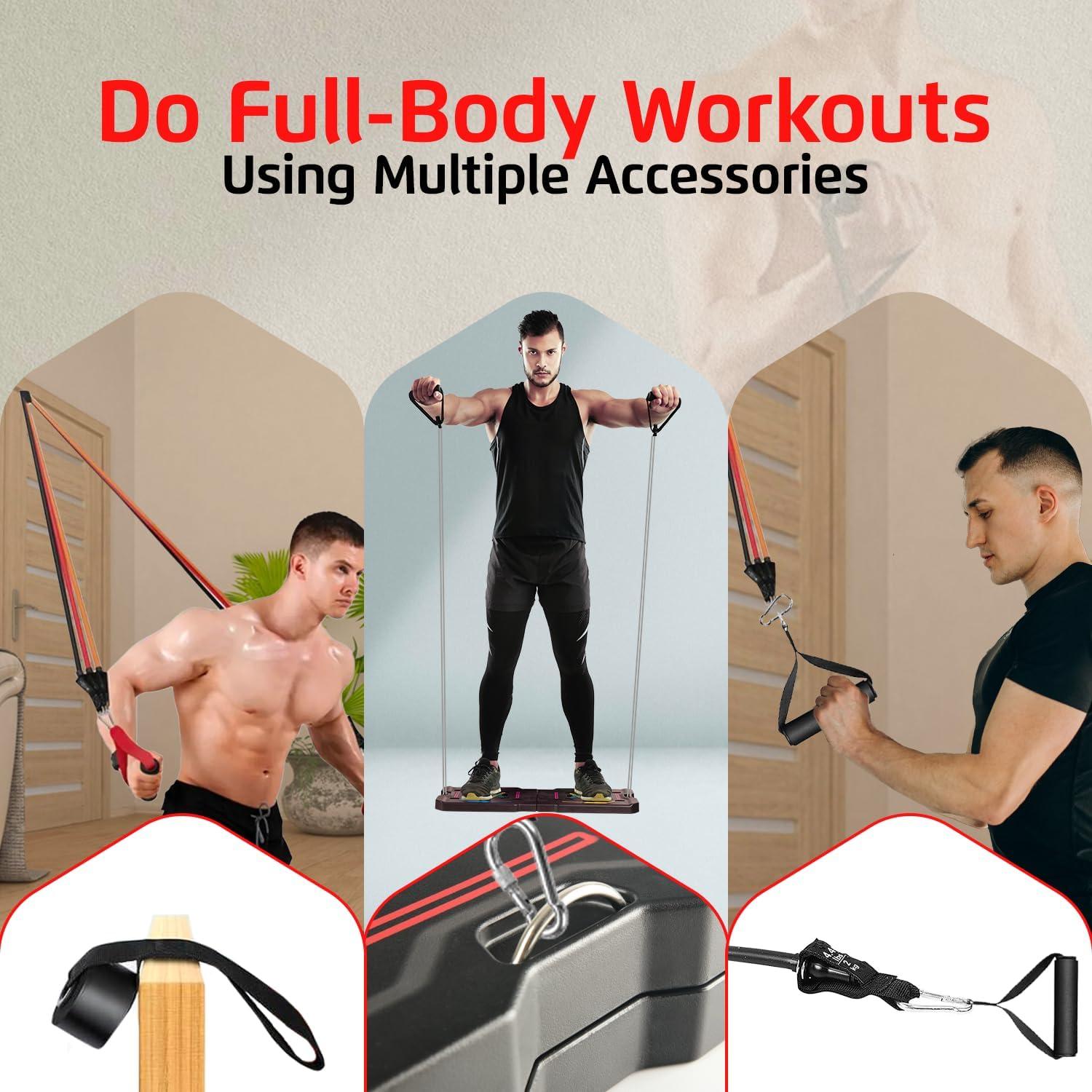 Tabla de Flexiones GYMODA Plegable y Portátil 150 kg