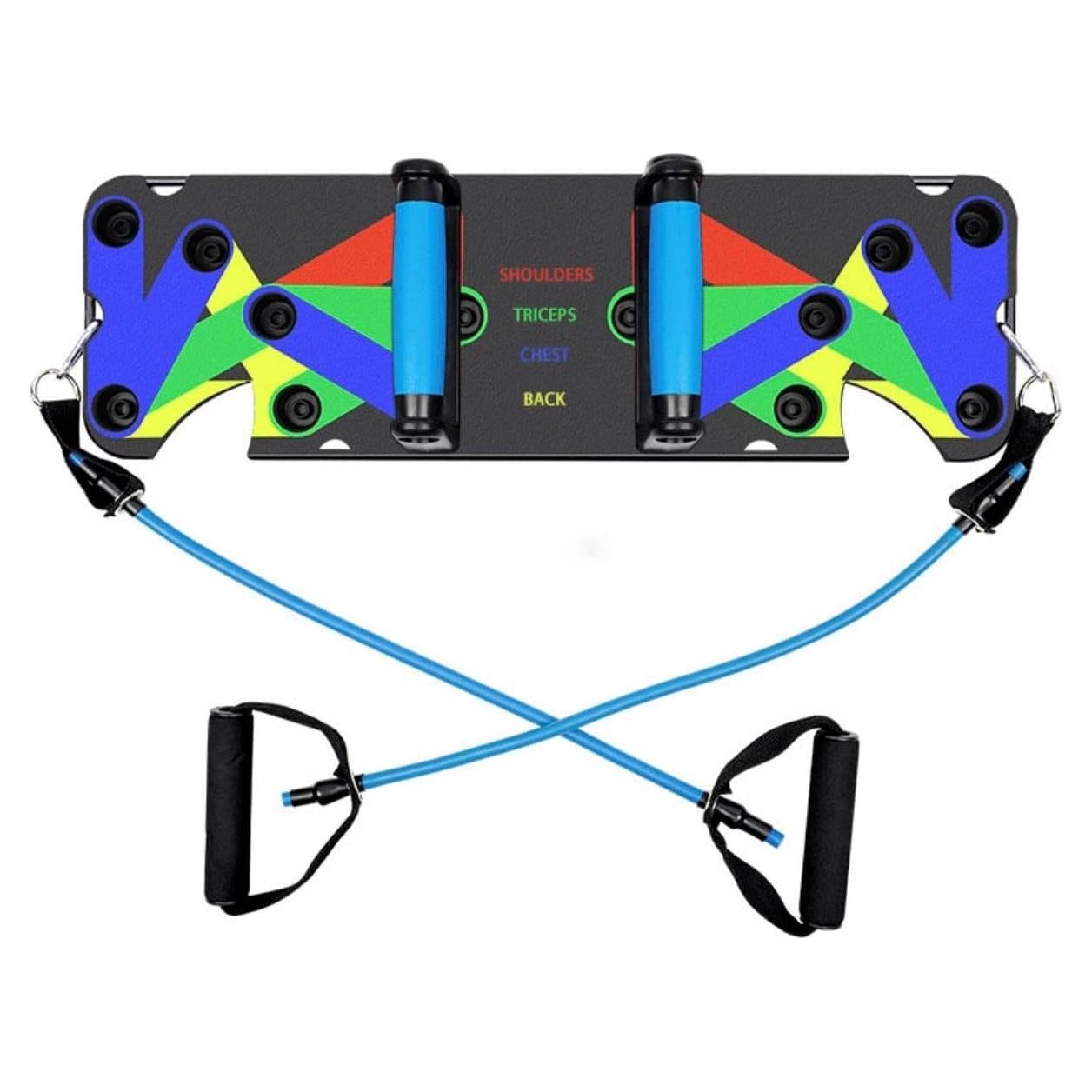 Bandas de Resistencia Genérico con Tablero de Flexiones 9 en 1