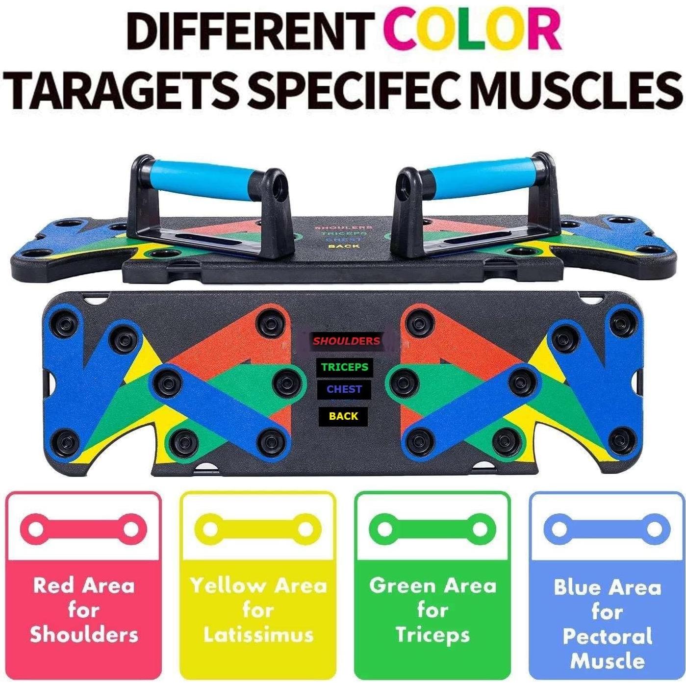 Bandas de Resistencia Genérico con Tablero de Flexiones 9 en 1