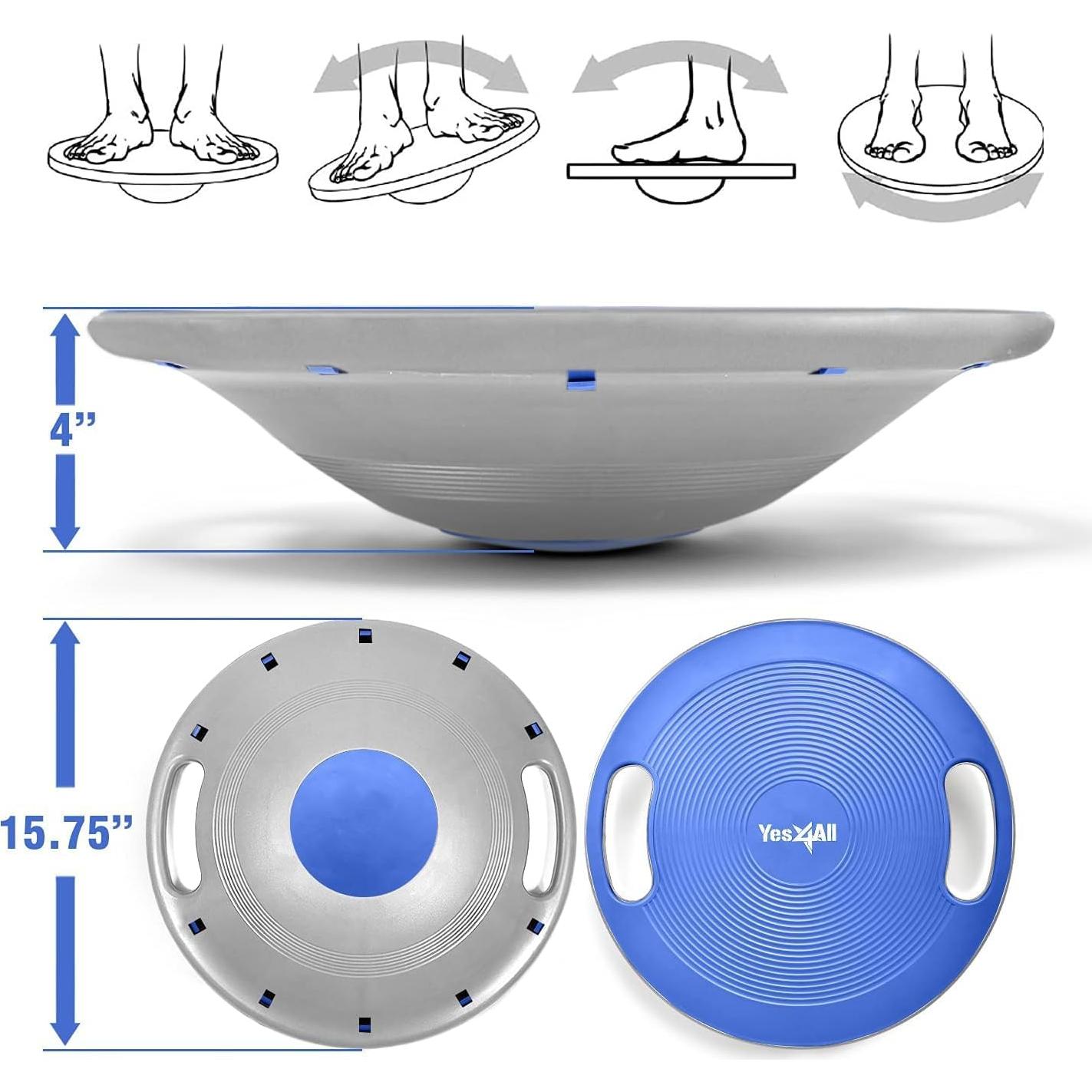 Tablero de Equilibrio Yes4All NEWX Antideslizante 40 cm