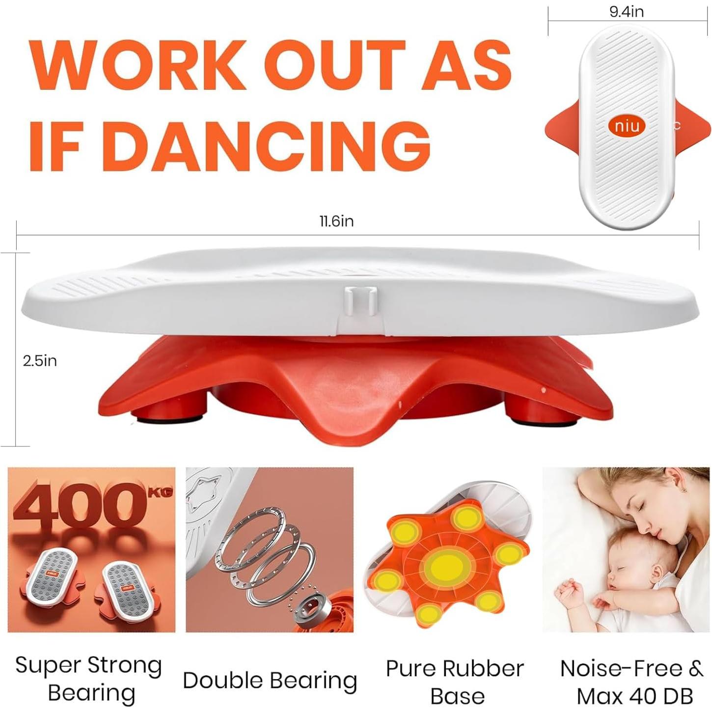 Tablero Ab Twister TourKing para Ejercicio en Casa 1,09 kg