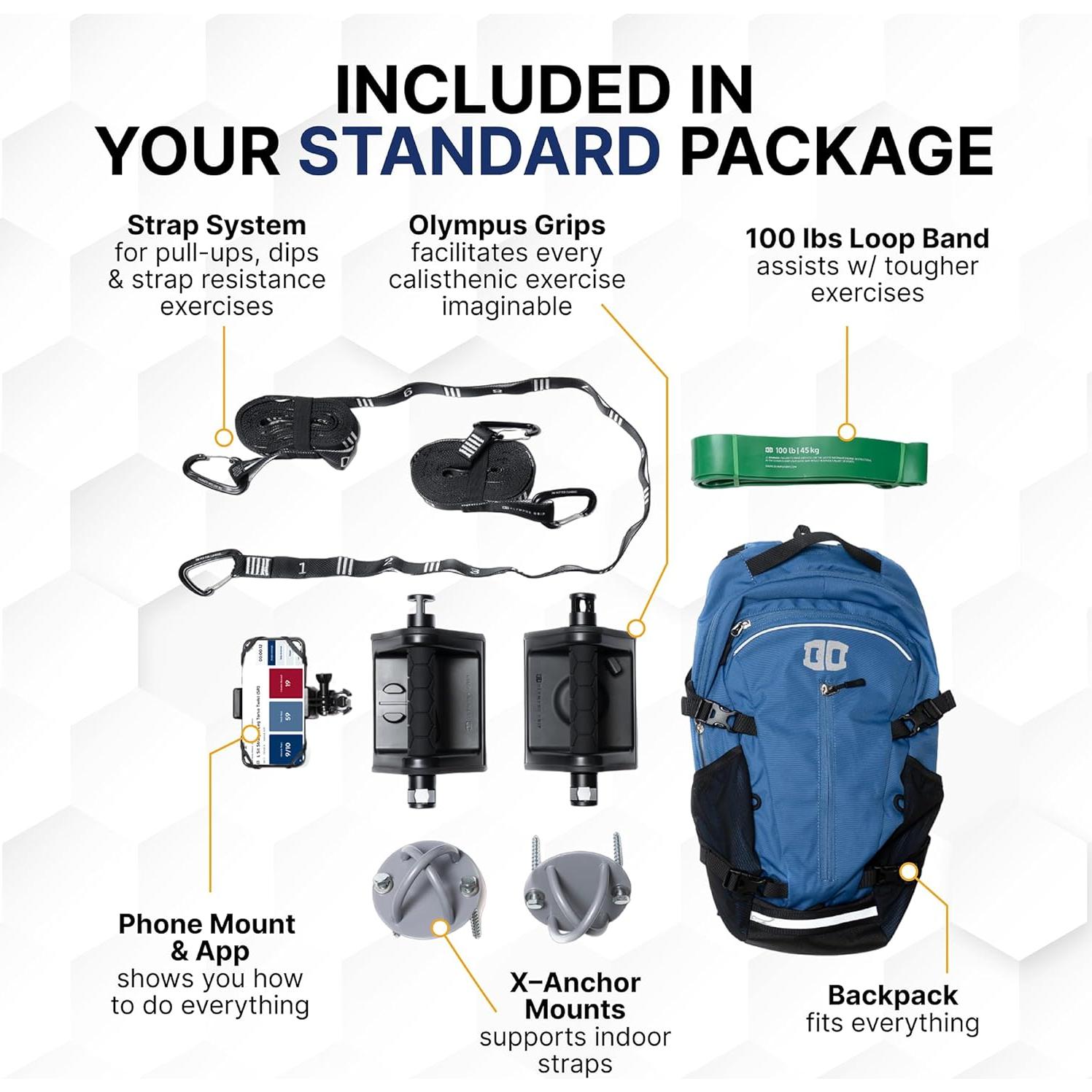 Entrenador de Fuerza Fitnix Olympus Grip con App iOS