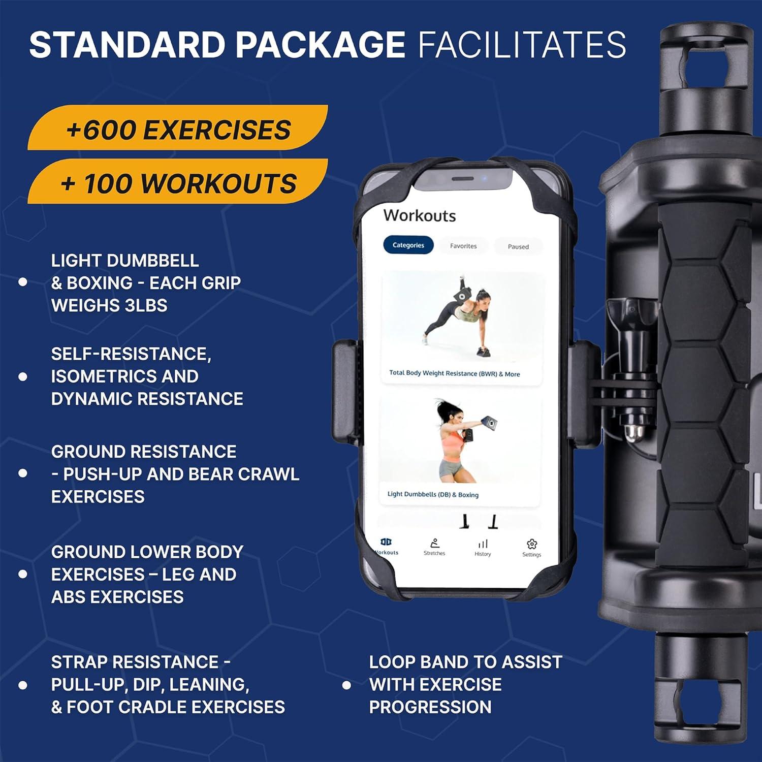 Entrenador de Fuerza Fitnix Olympus Grip con App iOS