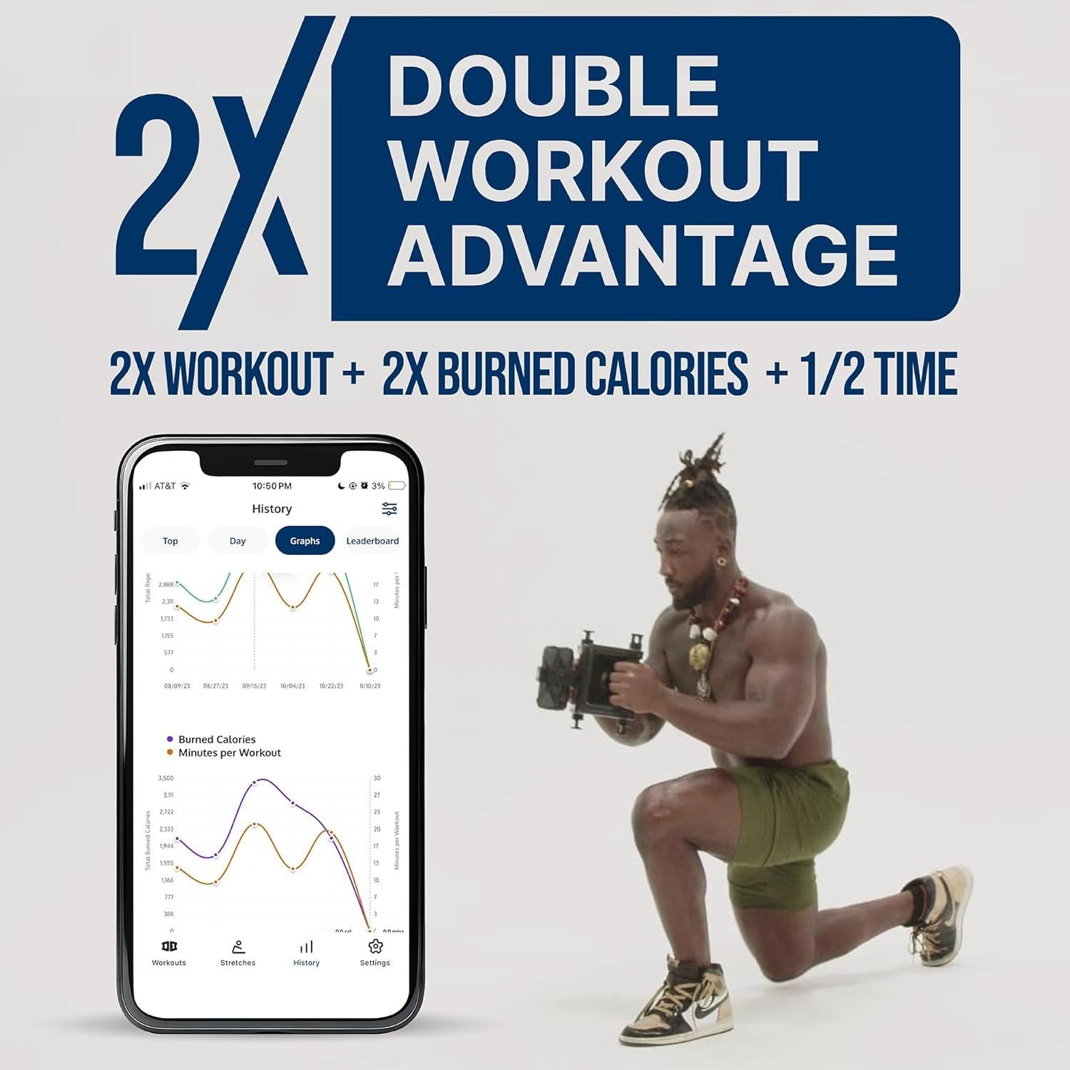 Entrenador de Fuerza Fitnix Olympus Grip con App iOS