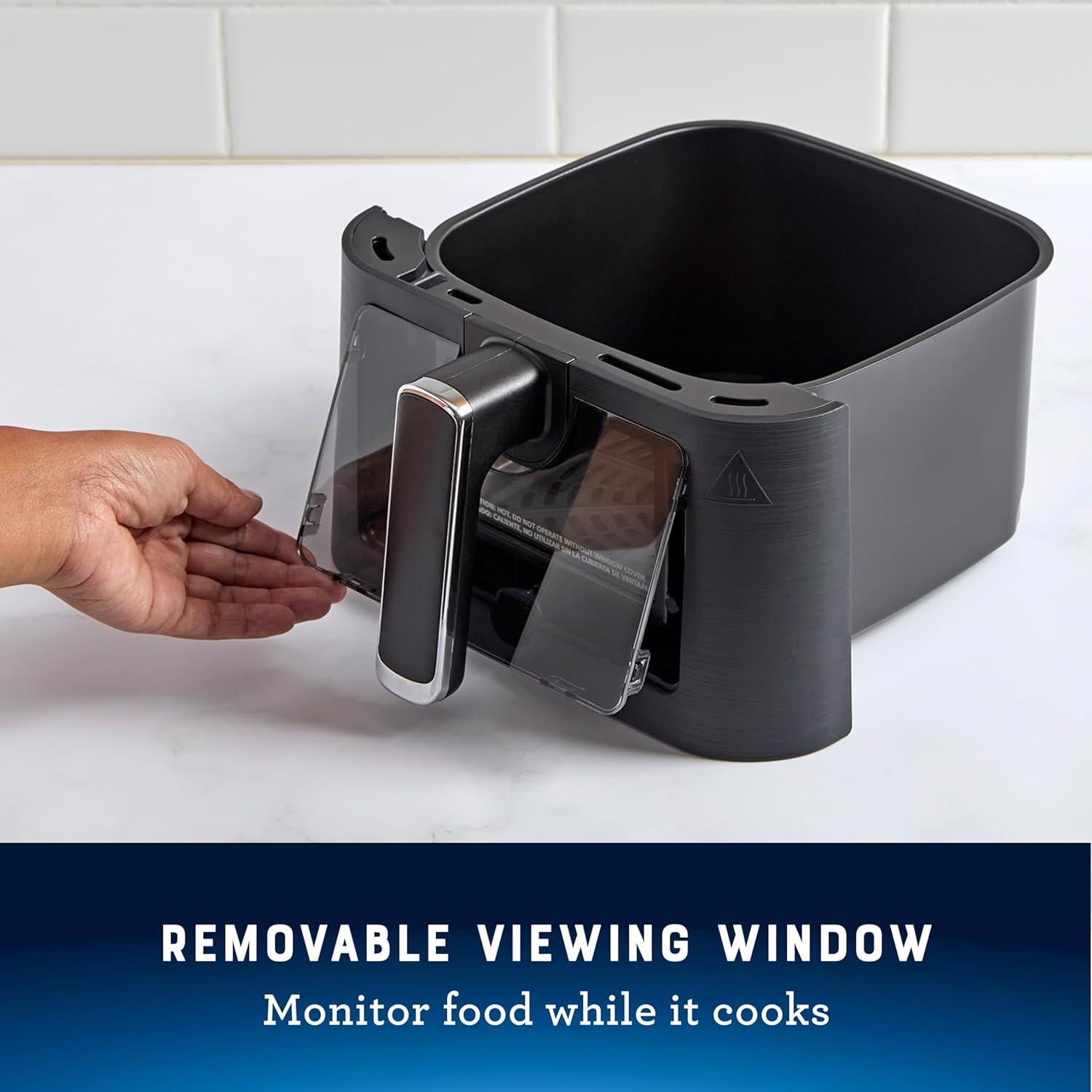 Freidora de Aire Oster 4L Digital con Ventana y 10 Funciones